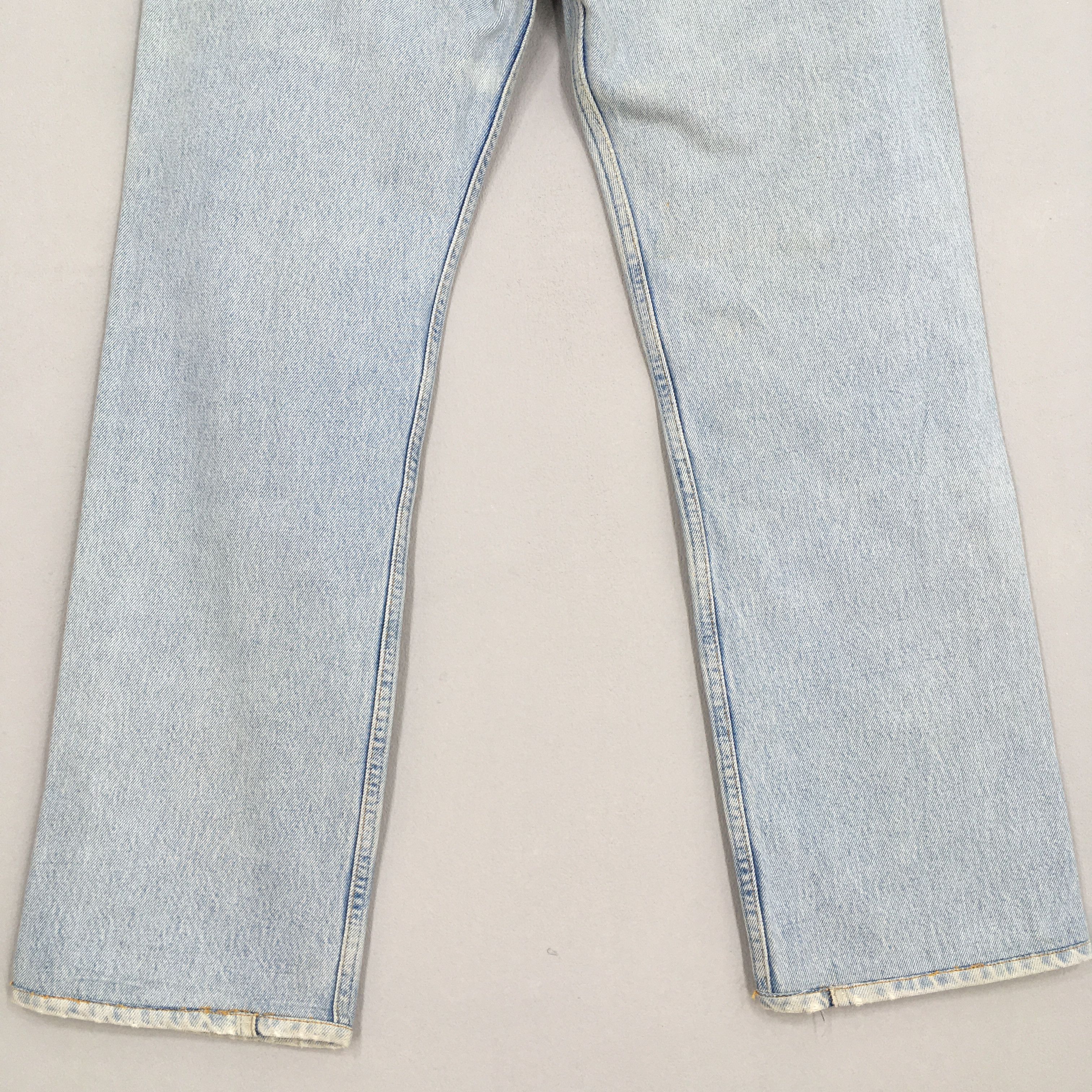 Levi's Size 31x29 Vintage 90s Levi's 501 Distressed Jeans S1576 Size US 31 - 11 Thumbnail