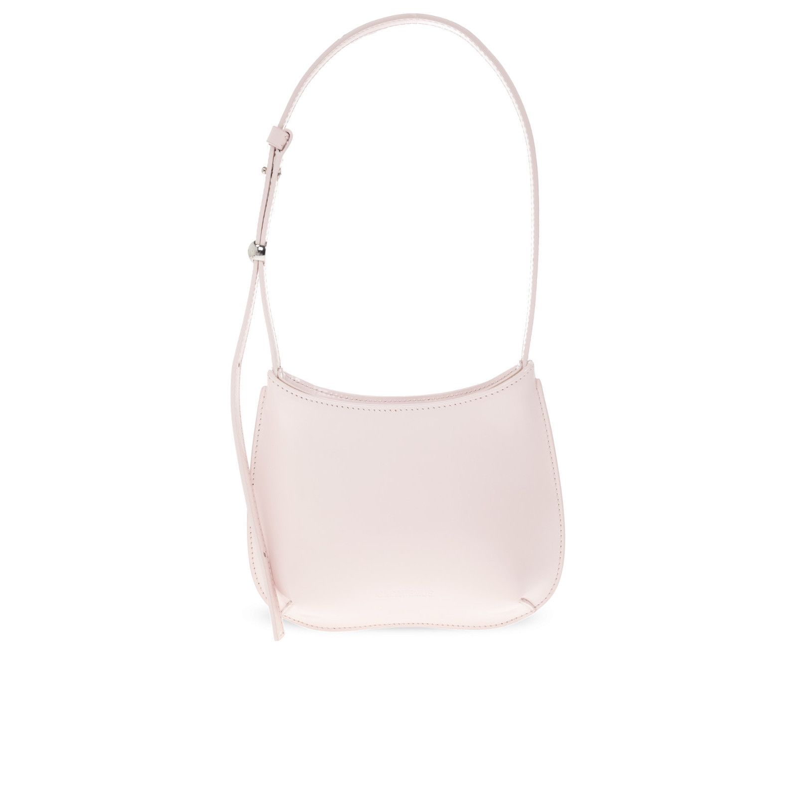 Jacquemus Jacquemus Le Petit Bisou Pink Leather Shoulder Bag New & Aut Size ONE SIZE - 1 Thumbnail