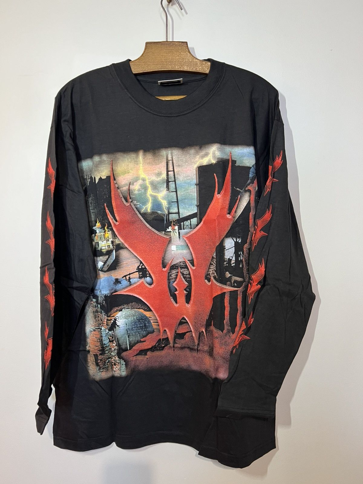 Band Tees Warlord t-shirt early 2000s vintage from its ashes Size US L / EU 52-54 / 3 - 1 Thumbnail