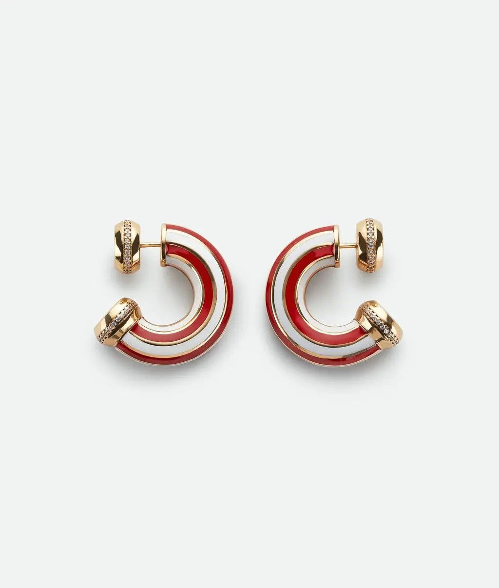 Bottega Veneta o1w1db10525 Size: OS / Puzzle Earrings in Multicolor Size ONE SIZE - 1 Thumbnail