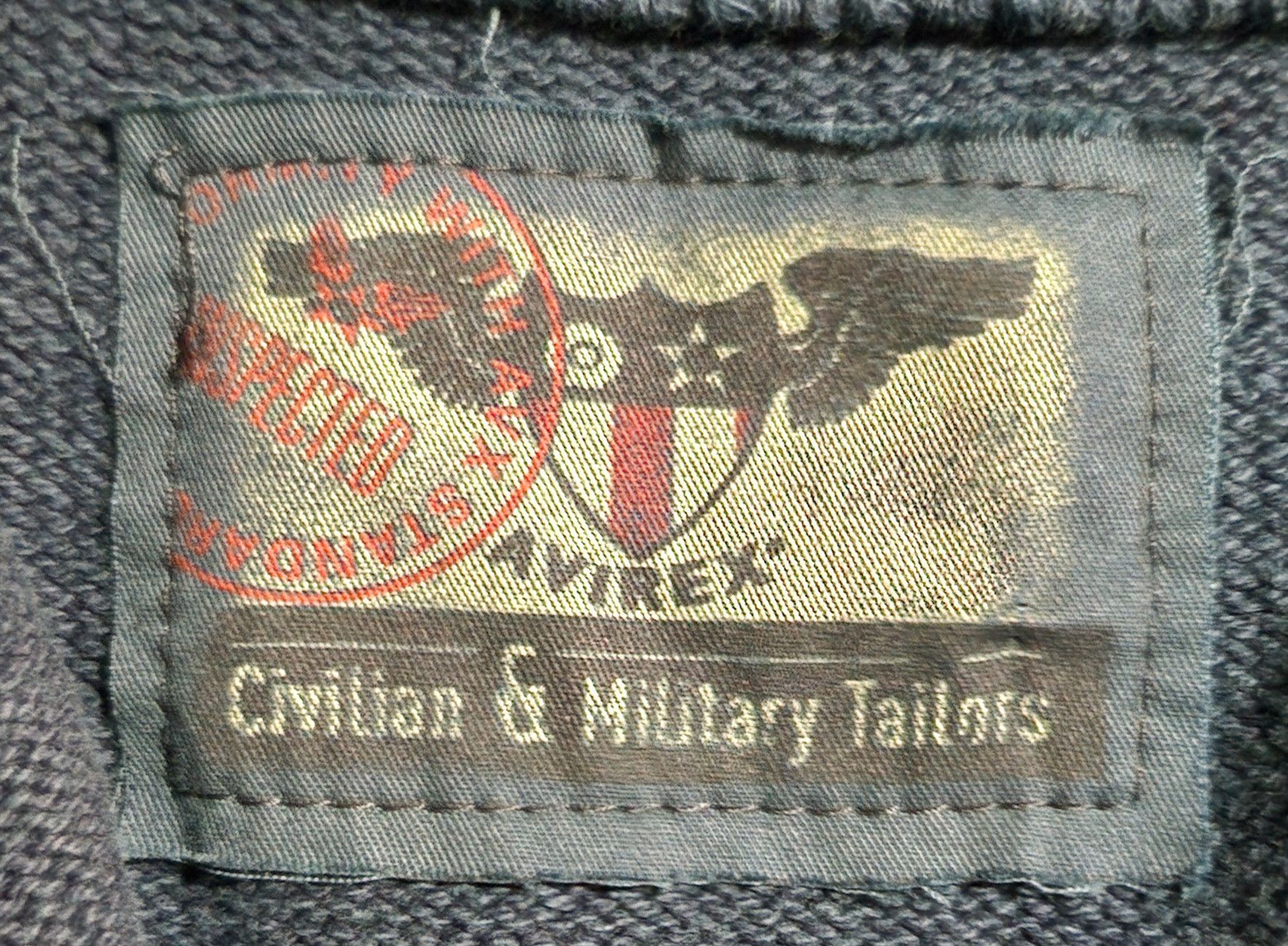 Avirex Full-Zip Crest Patch Knit Jumper Size US L / EU 52-54 / 3 - 3 Thumbnail