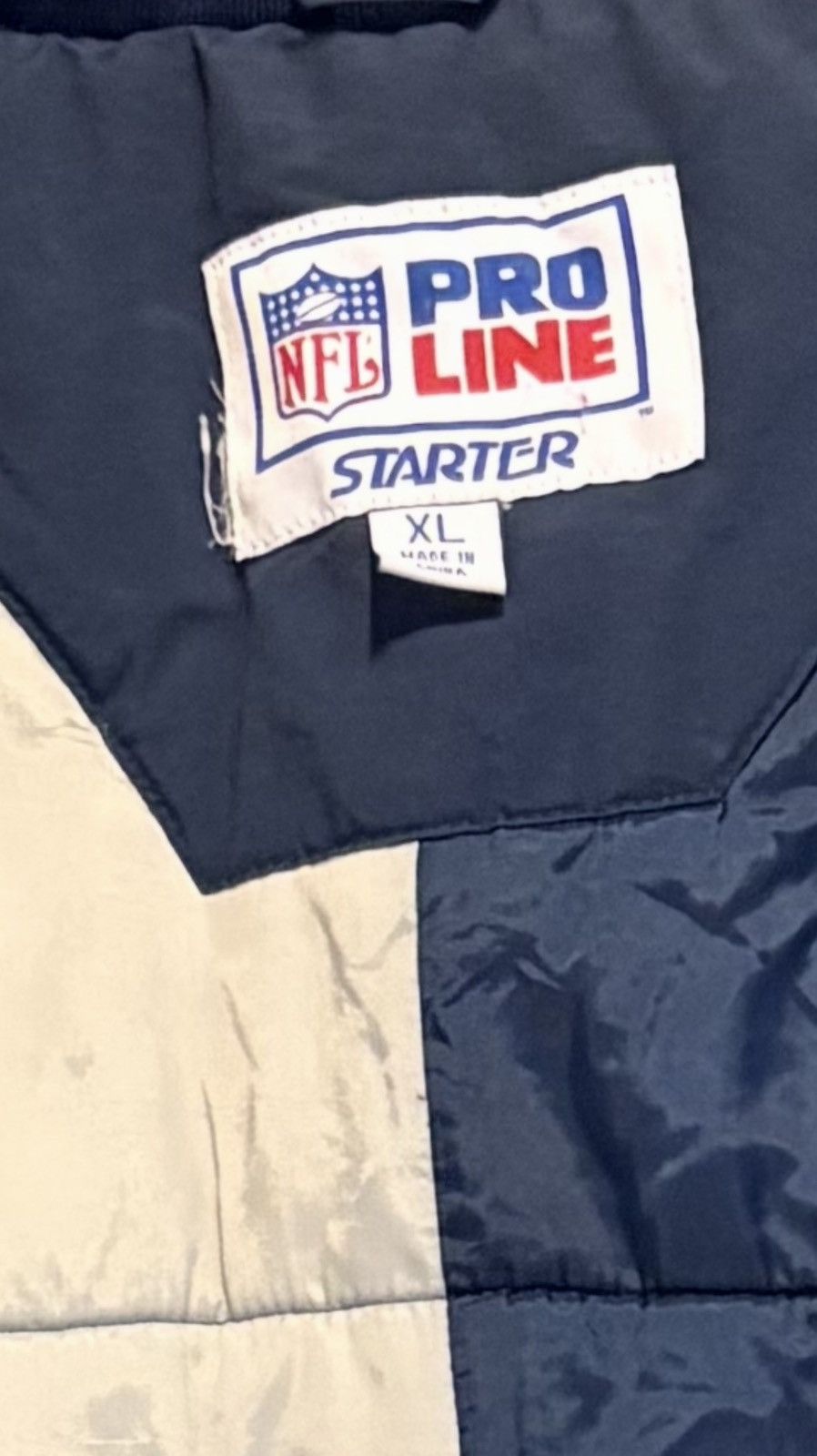 Starter 🔥Vintage 90s Starter Dallas Cowboys NFL Pro Line Jacket🔥 Size US XL / EU 56 / 4 - 4 Thumbnail