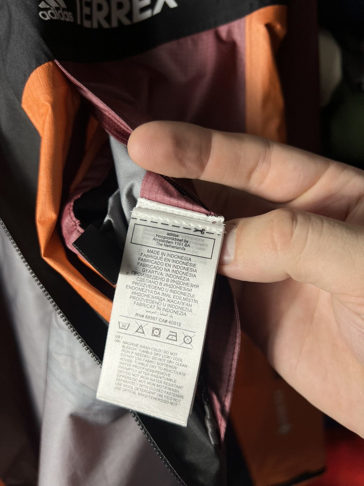 Adidas 🧥 Adidas Terrex Gore-Tex Alpine Windbreaker Gorpcore Size M Size US M / EU 48-50 / 2 - 19 Thumbnail