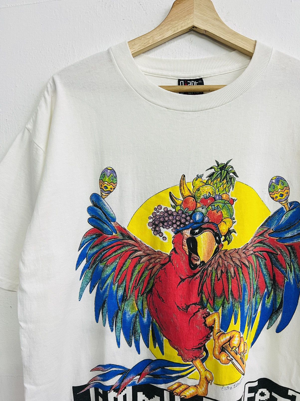 Band Tees × Giant × Vintage VINTAGE JIMMY BUFFET 1994 FRUITCAKES ON TOUR TEE Size US XL / EU 56 / 4 - 3 Thumbnail