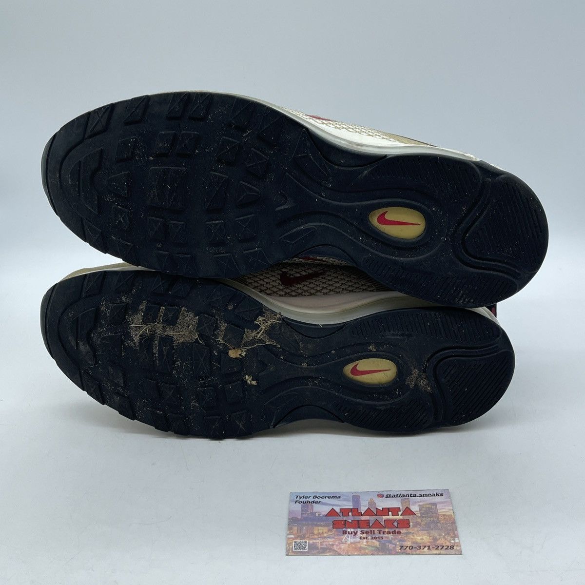 Nike Air max 97 ultra 17 metallic gold Size US 9.5 / EU 42-43 - 7 Thumbnail