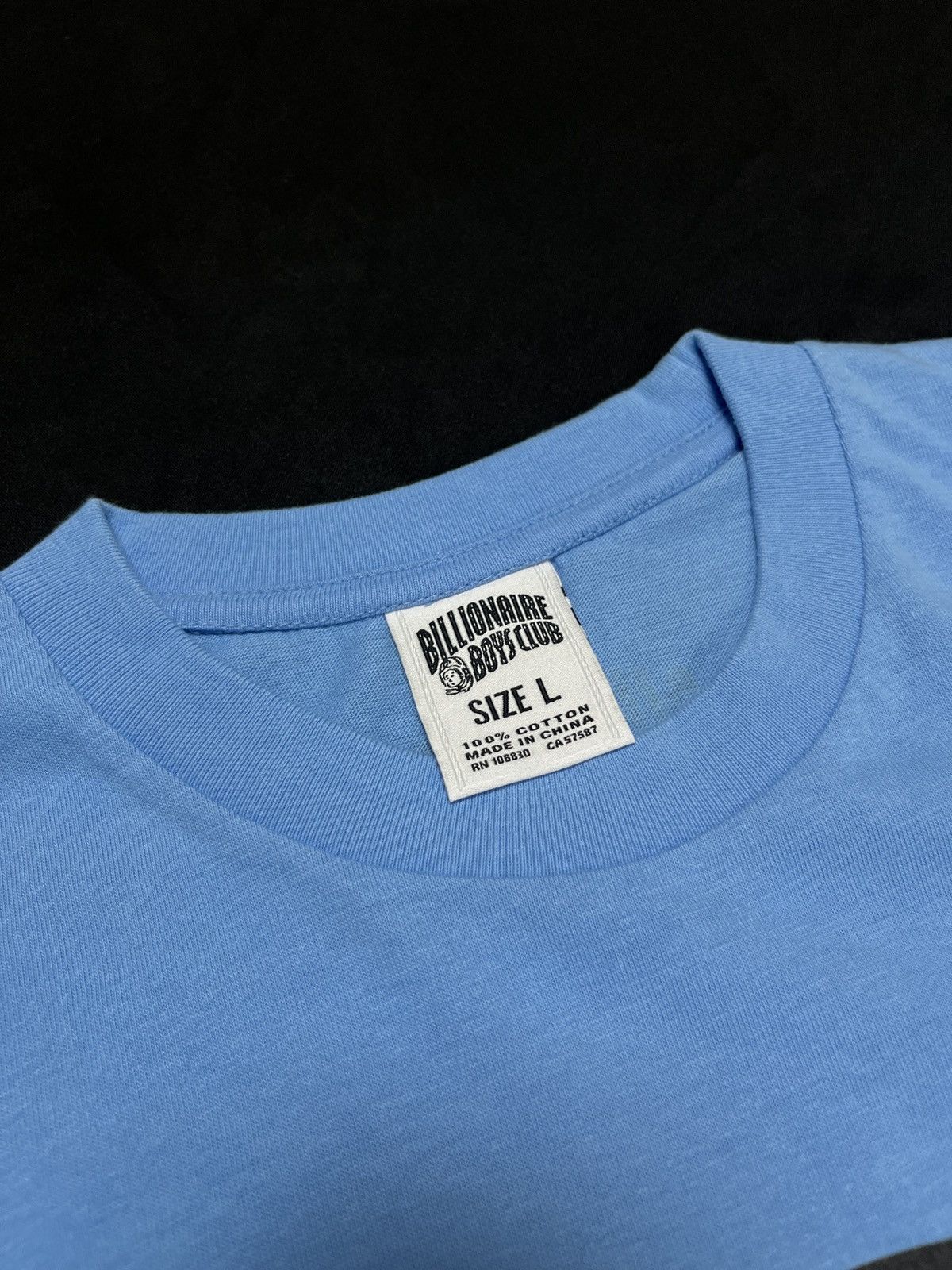 Billionaire Boys Club Rare Billionaire Boys Club BBC Helmet Print T-Shirt Blue L Size US L / EU 52-54 / 3 - 4 Thumbnail