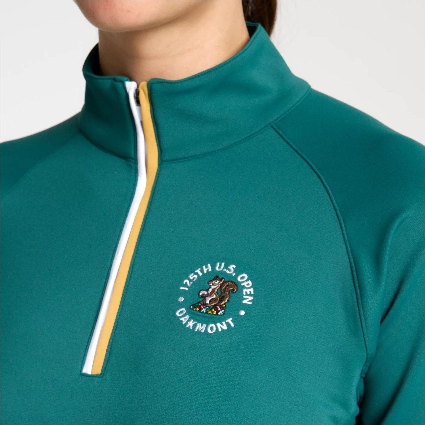 Other NWT 125th U.S. Open Oakmont Walter Hagen Pullover Polo Green Size M / US 6-8 / IT 42-44 - 5 Thumbnail
