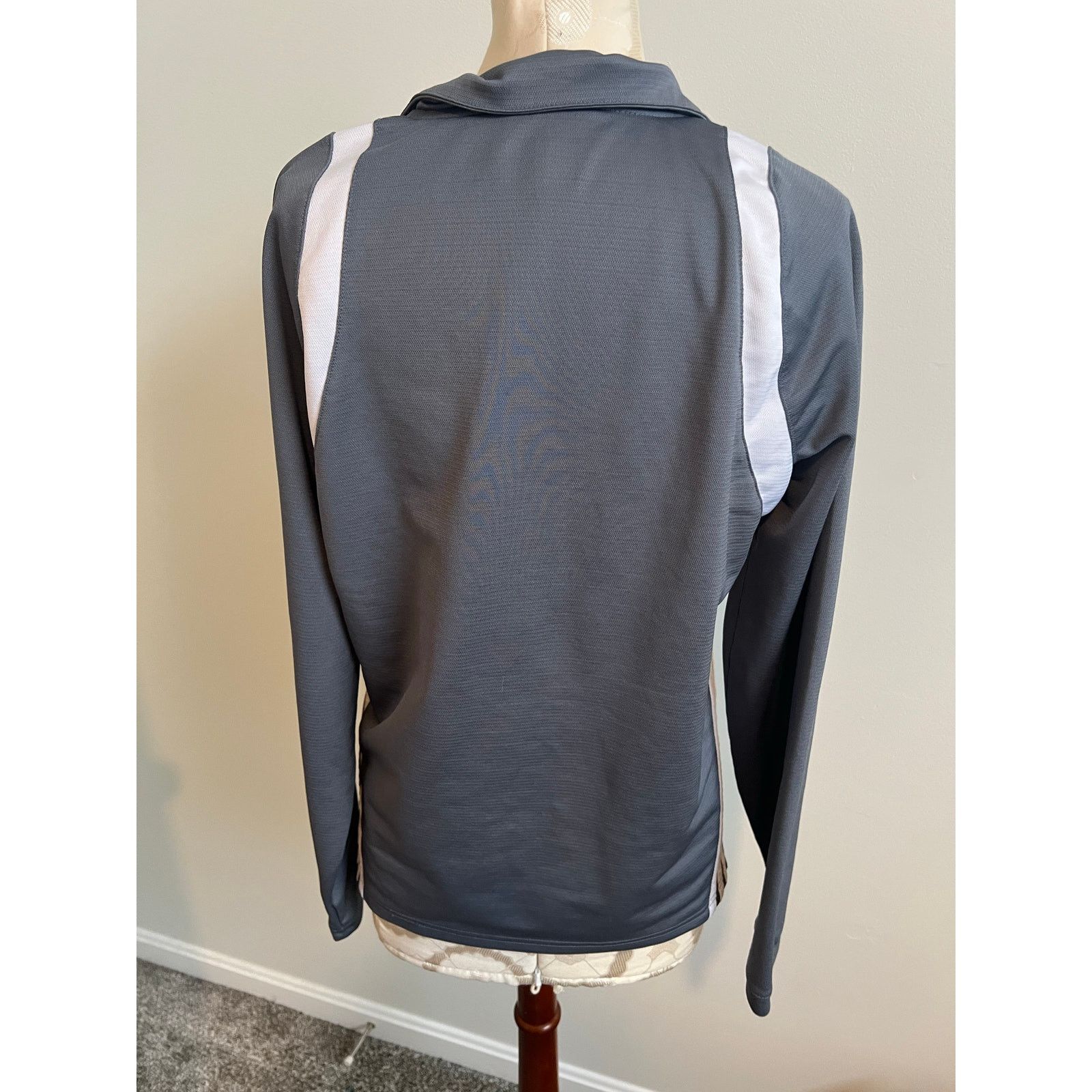 Adidas Adidas Athletic 1/4 Zip Pullover Jacket w/ Legacy Logo Large Size L / US 10 / IT 46 - 5 Thumbnail