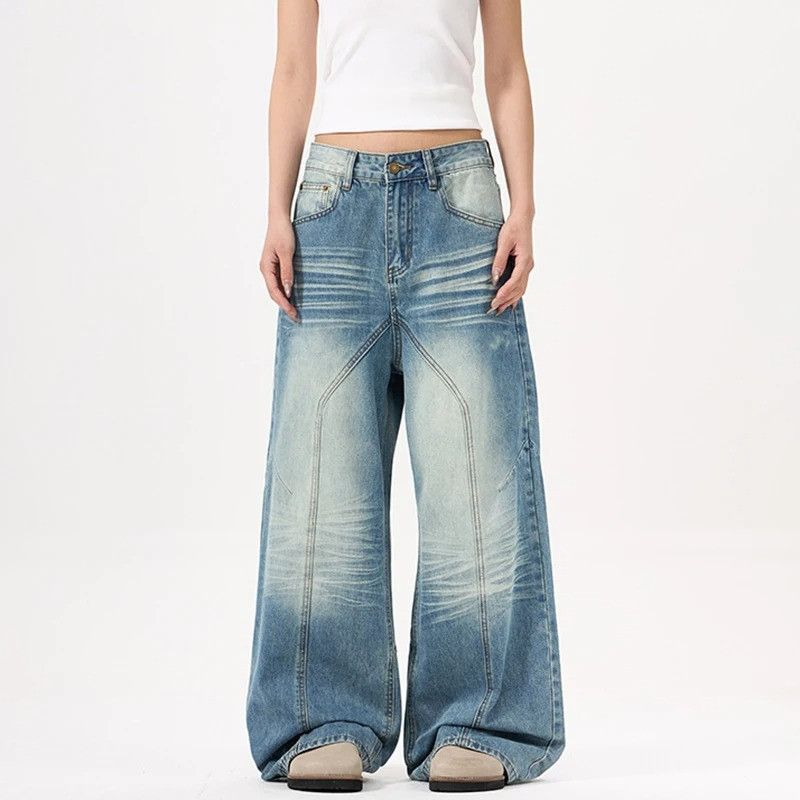 Jean American Water Ripple Jeans Size US 32 / EU 48 - 1 Thumbnail