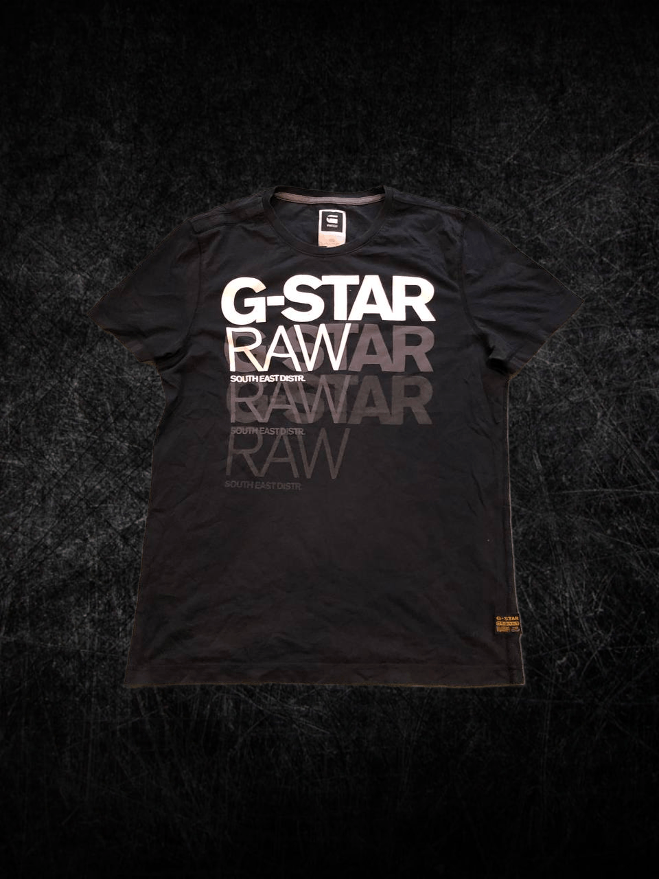 G-Star Streetwear Big Print T-Shirt Black Logo G-Star Raw Size US M / EU 48-50 / 2 - 1 Thumbnail