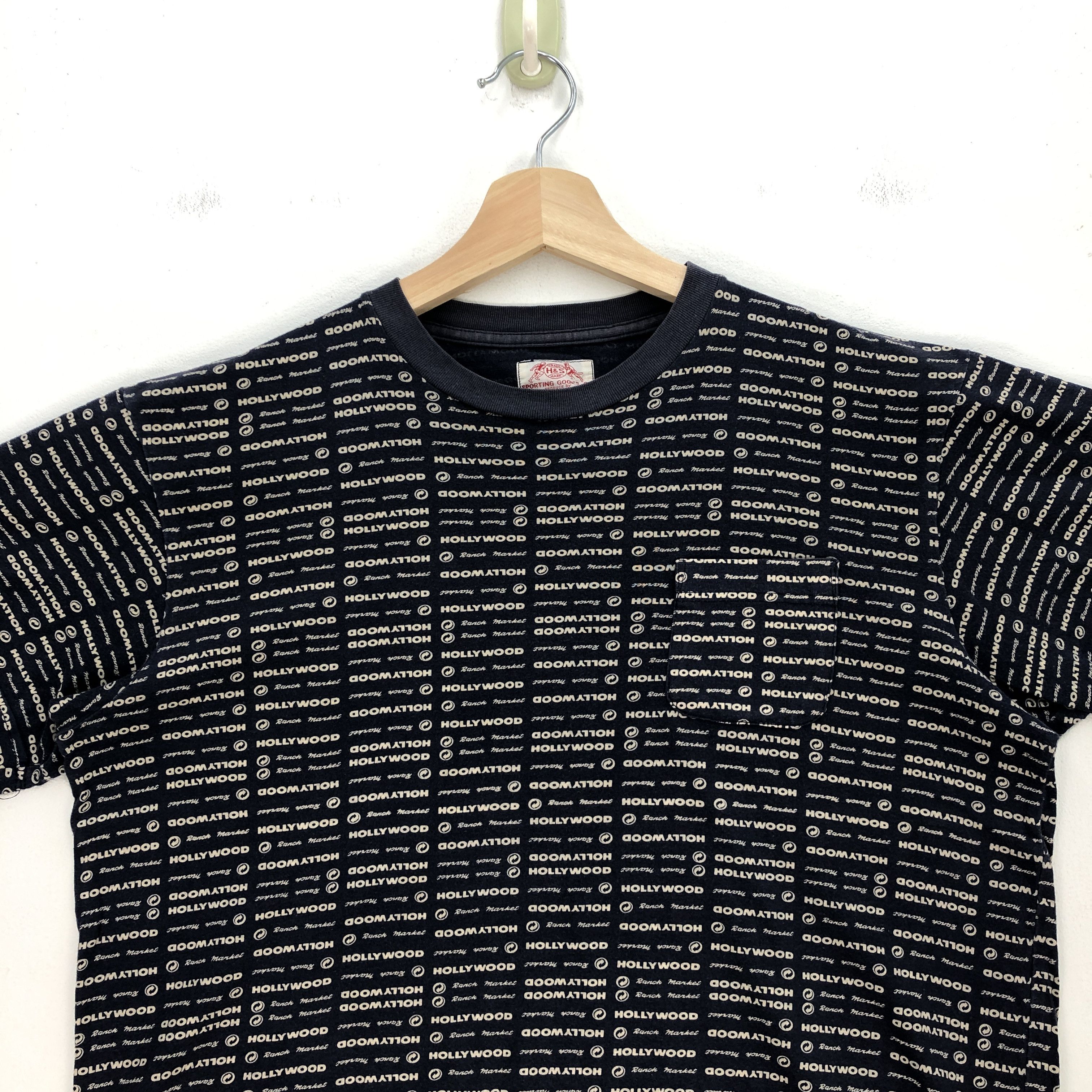 HOLLYWOOD RANCH MARKET Y2K Hollywood Ranch Market T Shirt Overprint Script Tees Size M / US 6-8 / IT 42-44 - 2 Thumbnail