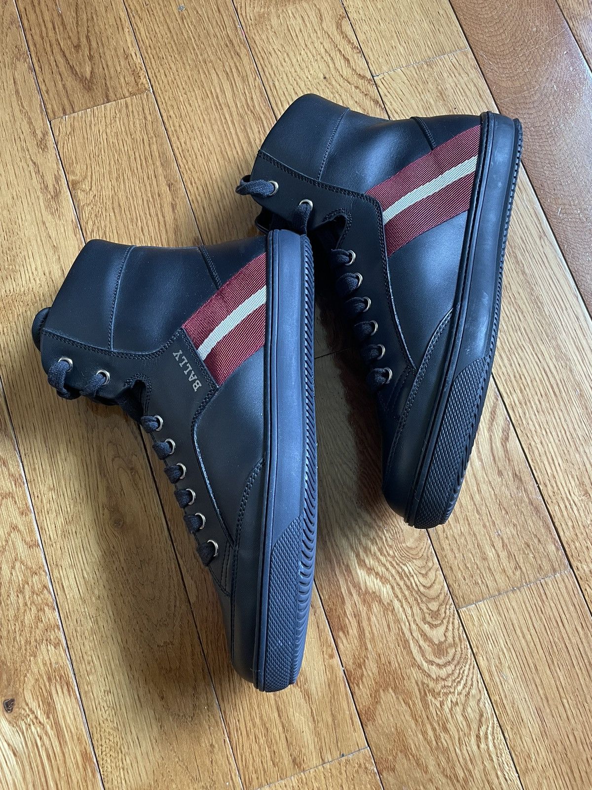 Bally Men’s Bally High Tops Size US 7.5 / EU 40-41 - 10 Thumbnail