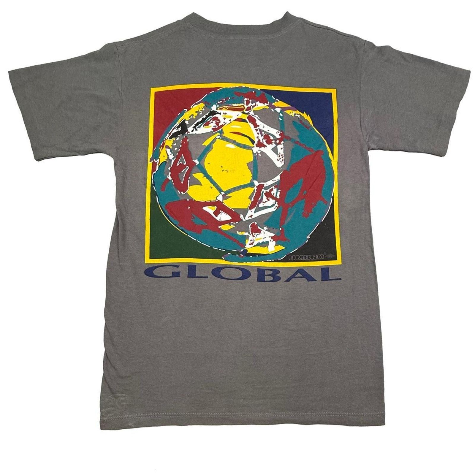 Umbro Vintage 90s umbro soccer shirt World Cup USA S Single Stitch Size US S / EU 44-46 / 1 - 1 Thumbnail