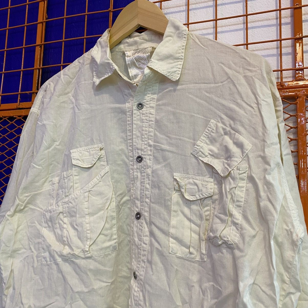 C.P. Company Navy Arctict CP Company Shirt Multipocket Design Size US L / EU 52-54 / 3 - 4 Thumbnail