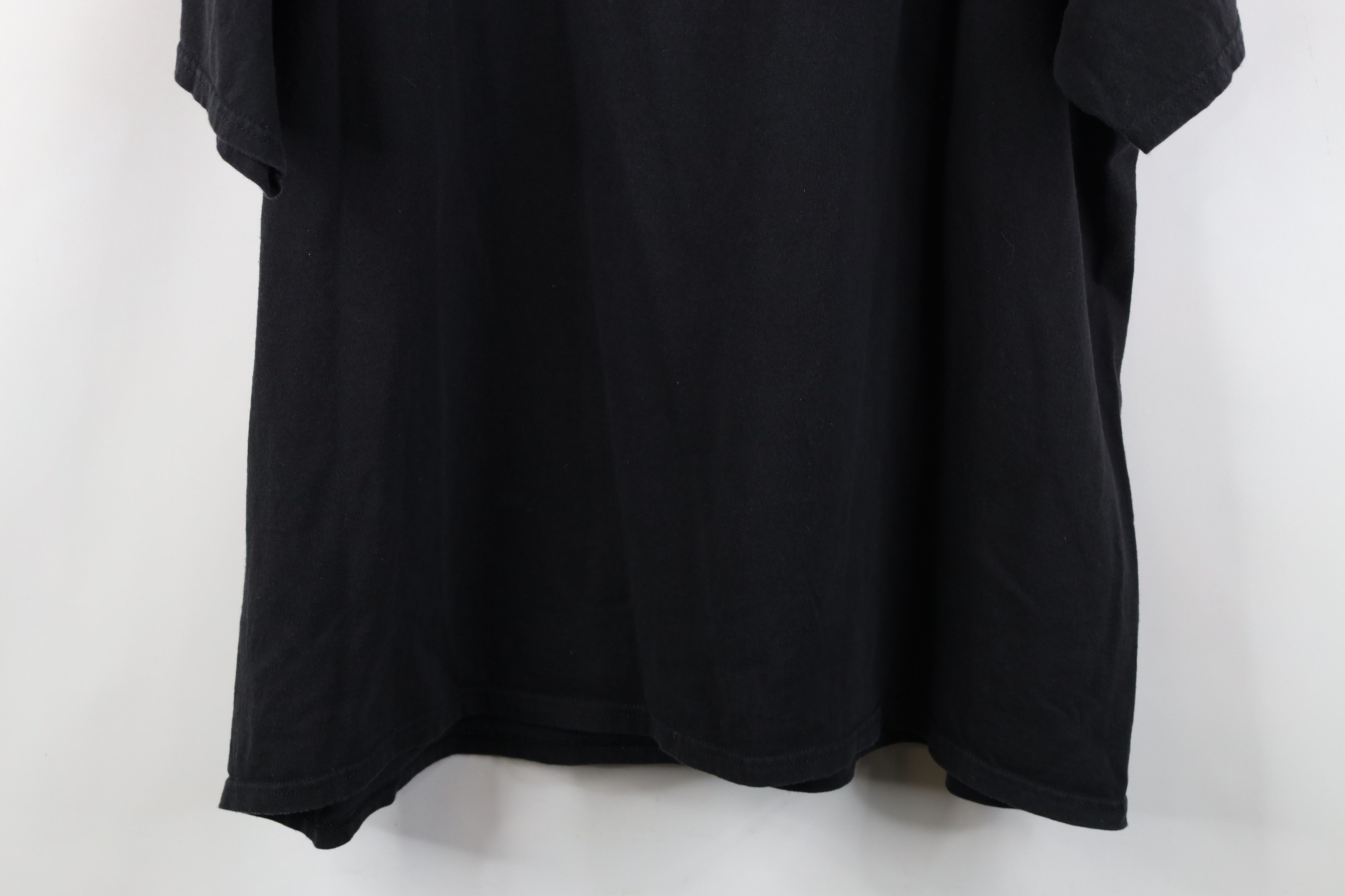 Vintage Vintage 90s Y2K Streetwear Short Sleeve T-Shirt Black Cotton Size US XXL / EU 58 / 5 - 12 Thumbnail