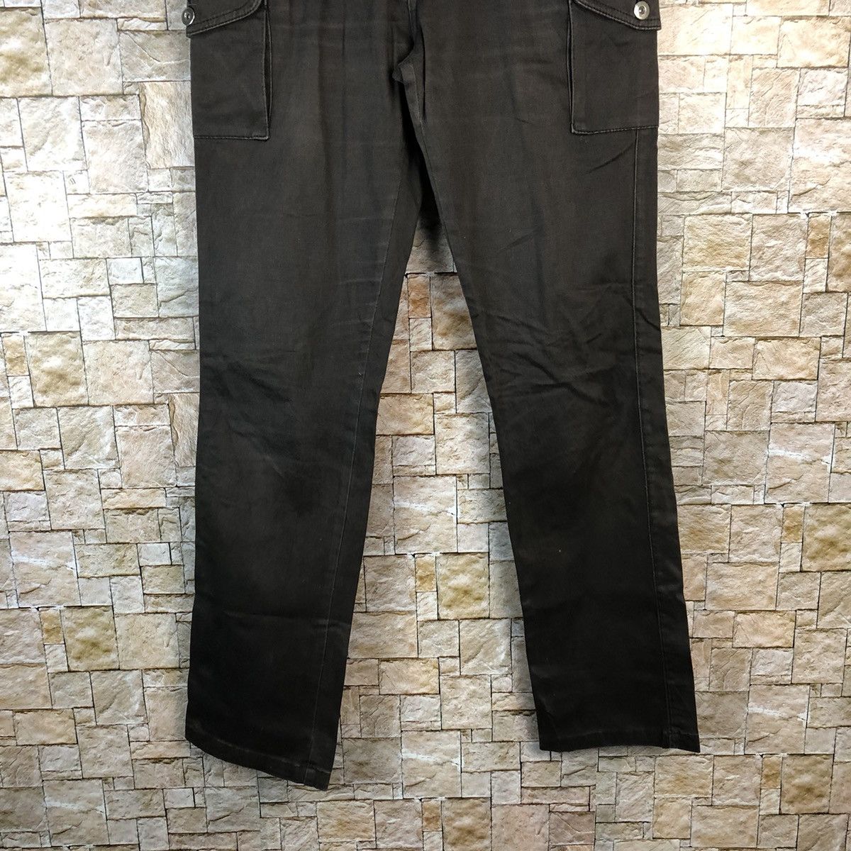 Japanese Brand × Seditionaries Bike Star Brown Cargo Multipocket Pants #A1129 Size US 32 / EU 48 - 3 Thumbnail