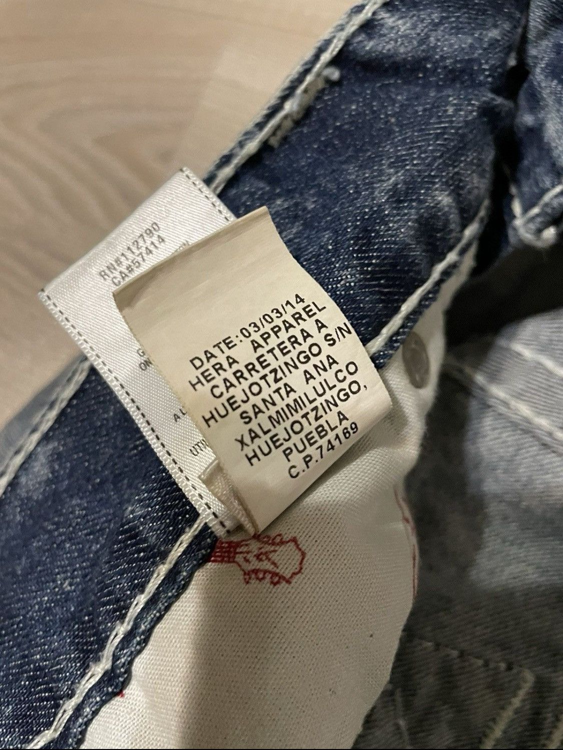 True Religion × Vintage True Religion Distressed Vintage Pants Size US 36 / EU 52 - 8 Thumbnail