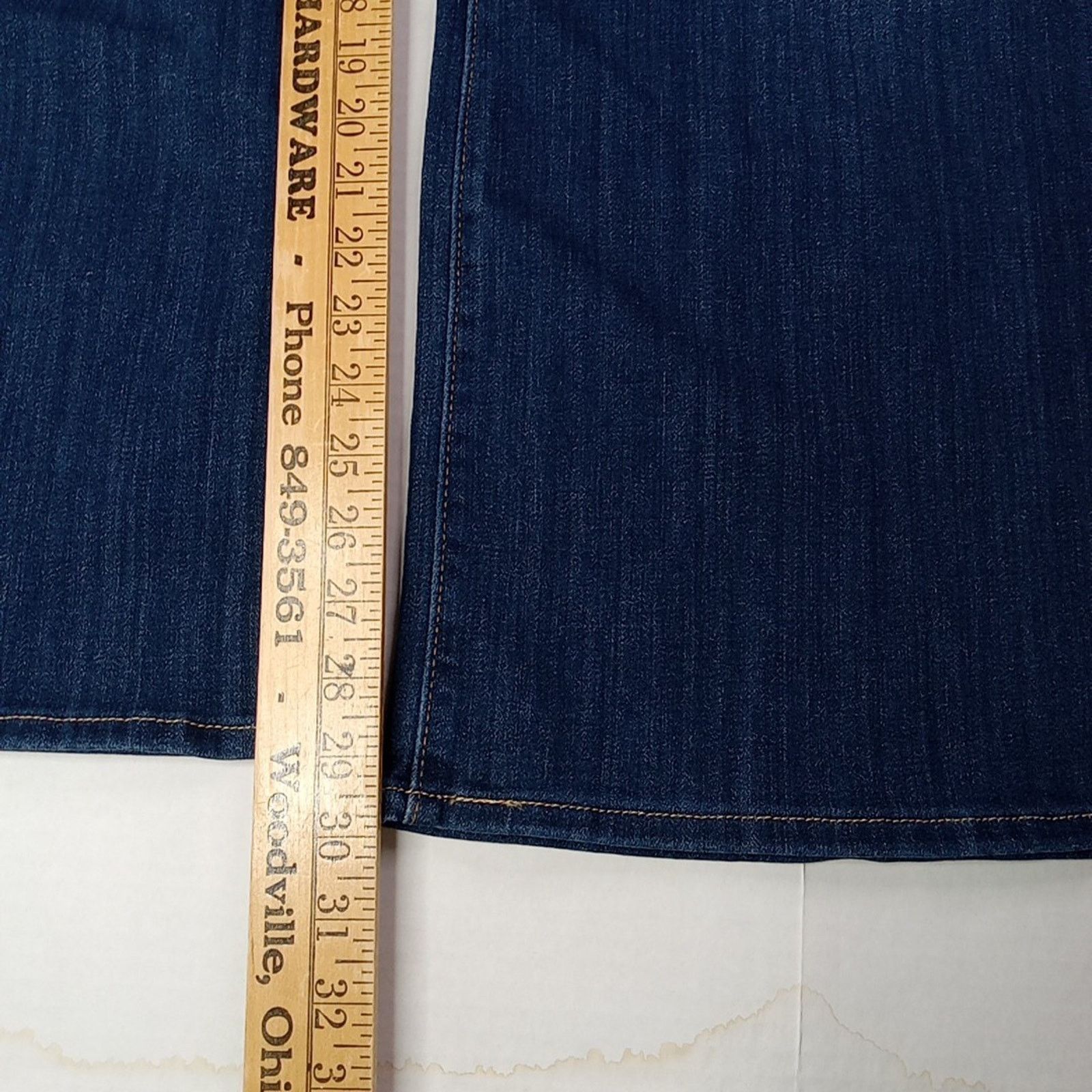 Levi's Levi's 726 High Rise Flare Jeans Women's Size 24W Blue New Size 42" / US 20 - 5 Thumbnail