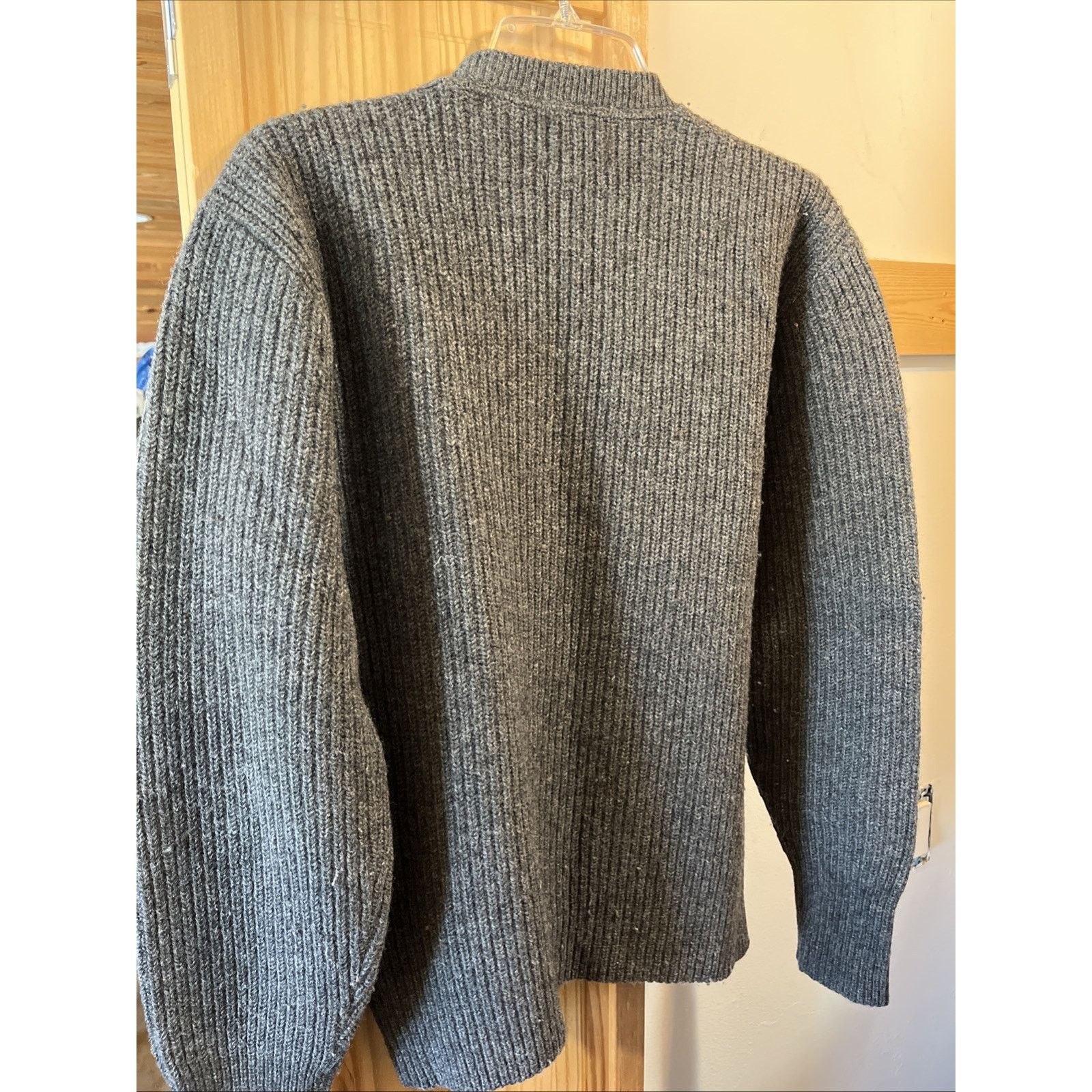 Other Welgrume Sportswear Women’s M Lambswool Orlon Sweater Gray Size M / US 6-8 / IT 42-44 - 8 Thumbnail