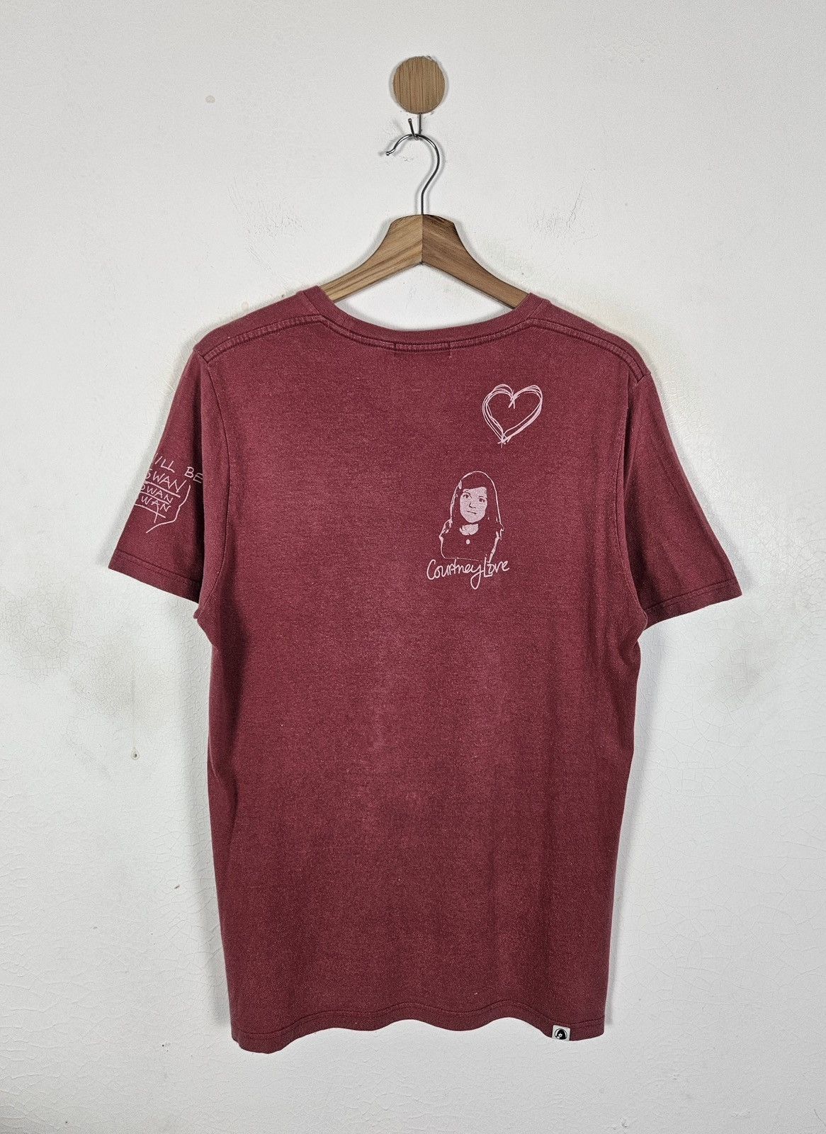 Hysteric Glamour Hysteric Glamour Courtney Love Hole I Will be Swan shirt Size US M / EU 48-50 / 2 - 2 Thumbnail