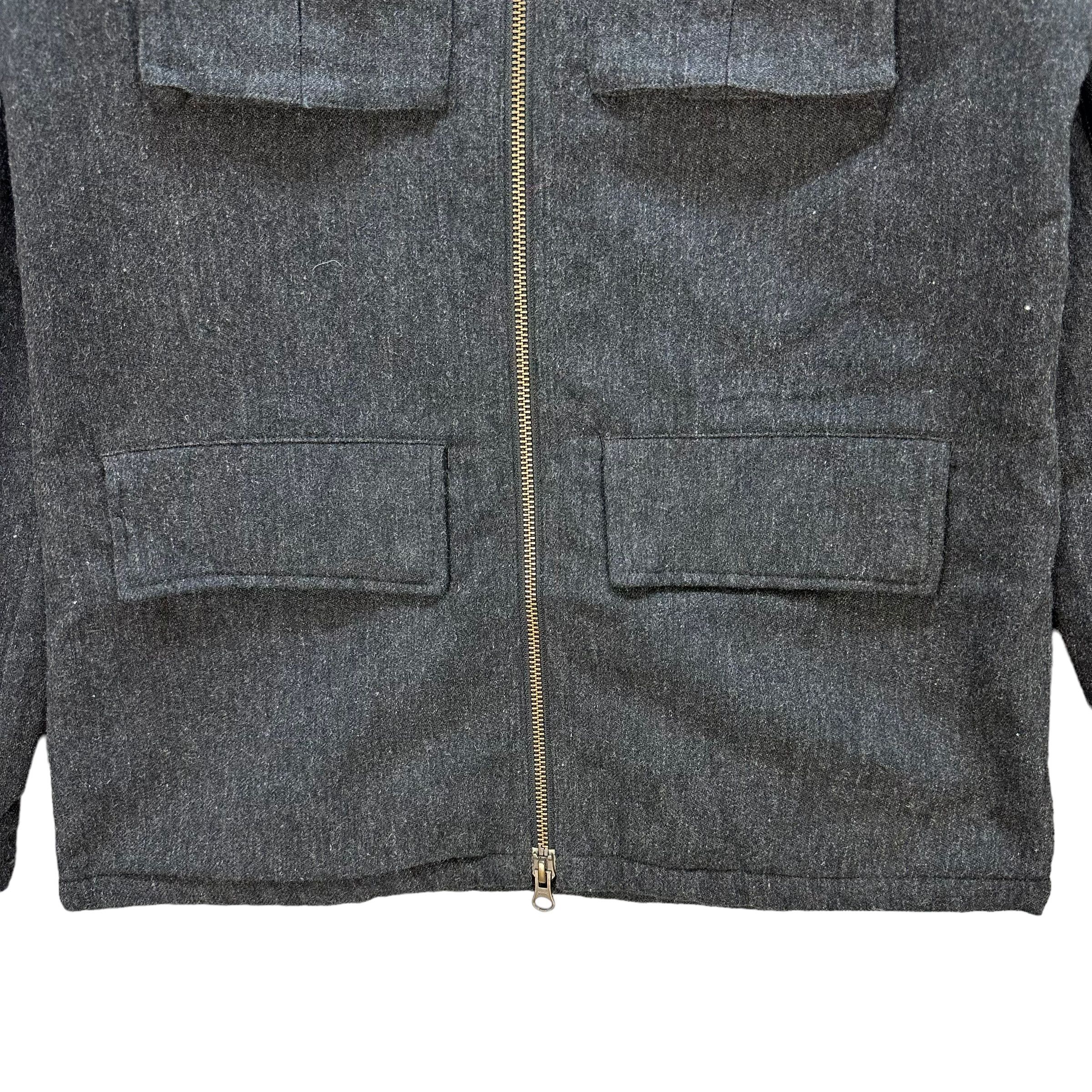 Ben Sherman Ben Sherman Four Pocket Sherpa Neck Wool Jacket #A3-0072 Size US S / EU 44-46 / 1 - 3 Thumbnail