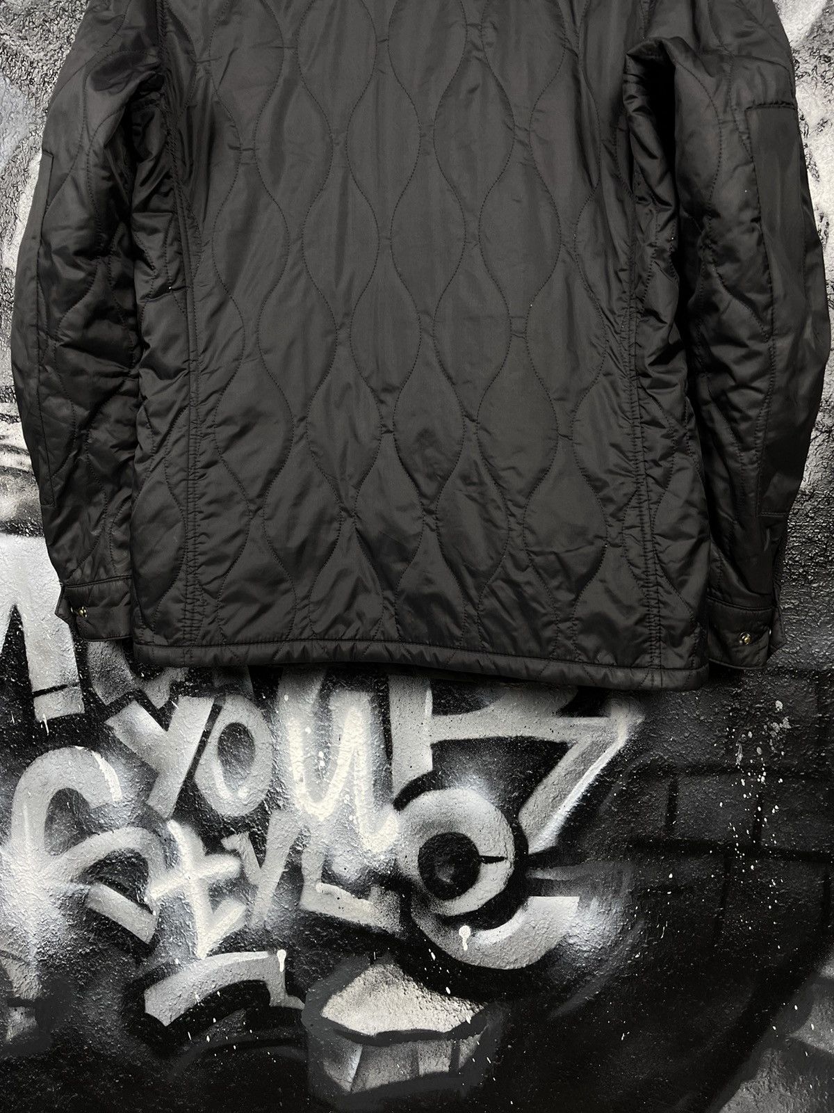 Barbour × Vintage Barbour International Ariel Track Quilt Jacket Men’s Size S Size US S / EU 44-46 / 1 - 10 Thumbnail