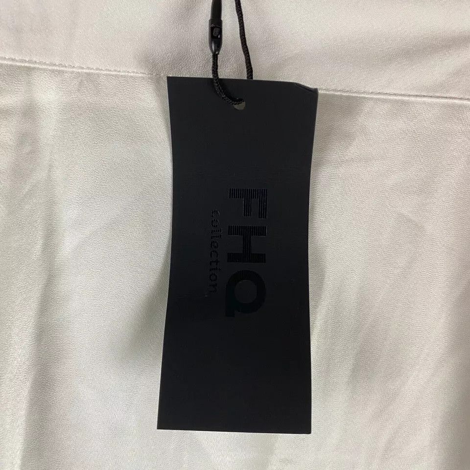 Other FHQ Skirt Large Women's Long NWD White Polyester Adults L Size 34" / US 12 / IT 48 - 3 Thumbnail