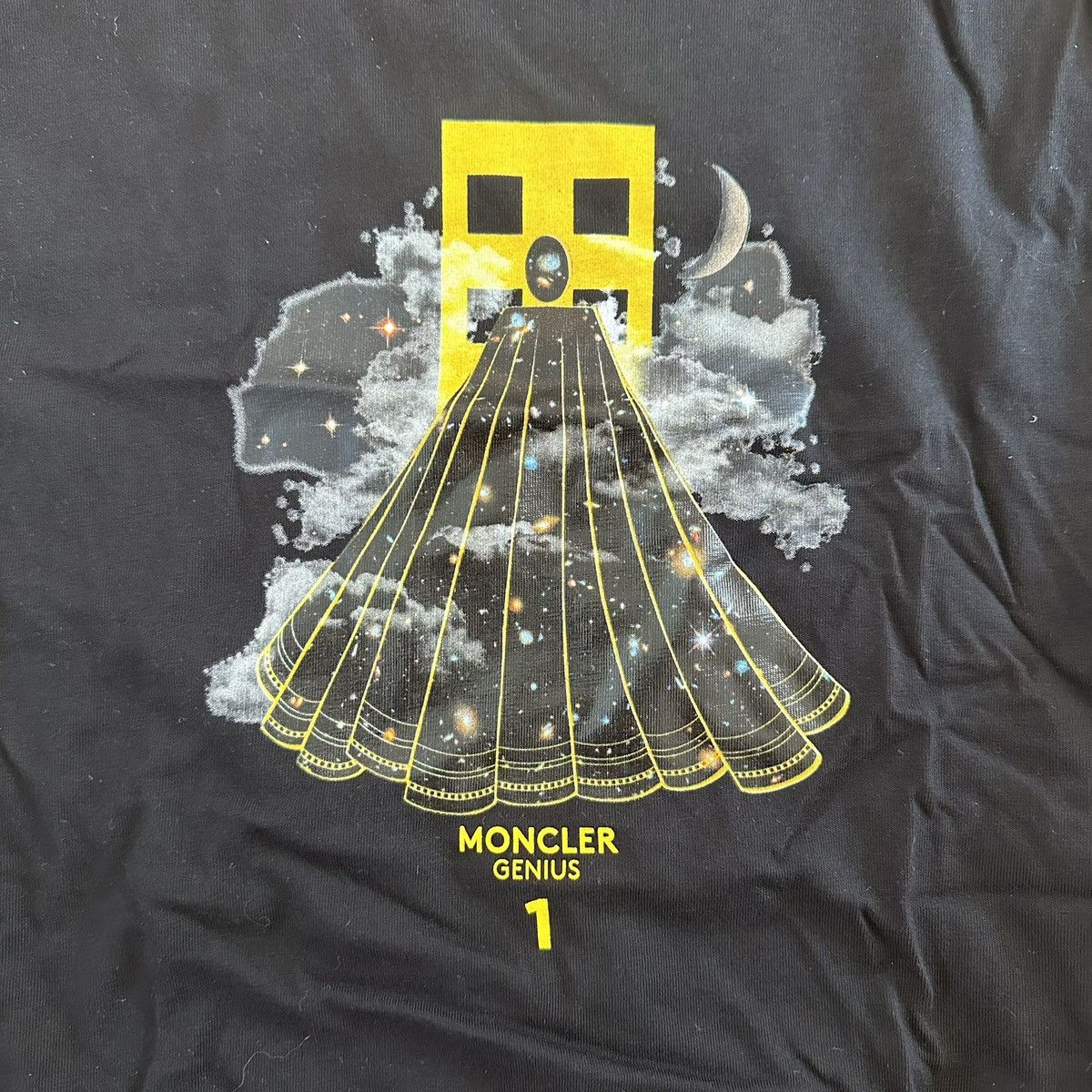 Moncler Black Moncler Tee Size US S / EU 44-46 / 1 - 2 Thumbnail