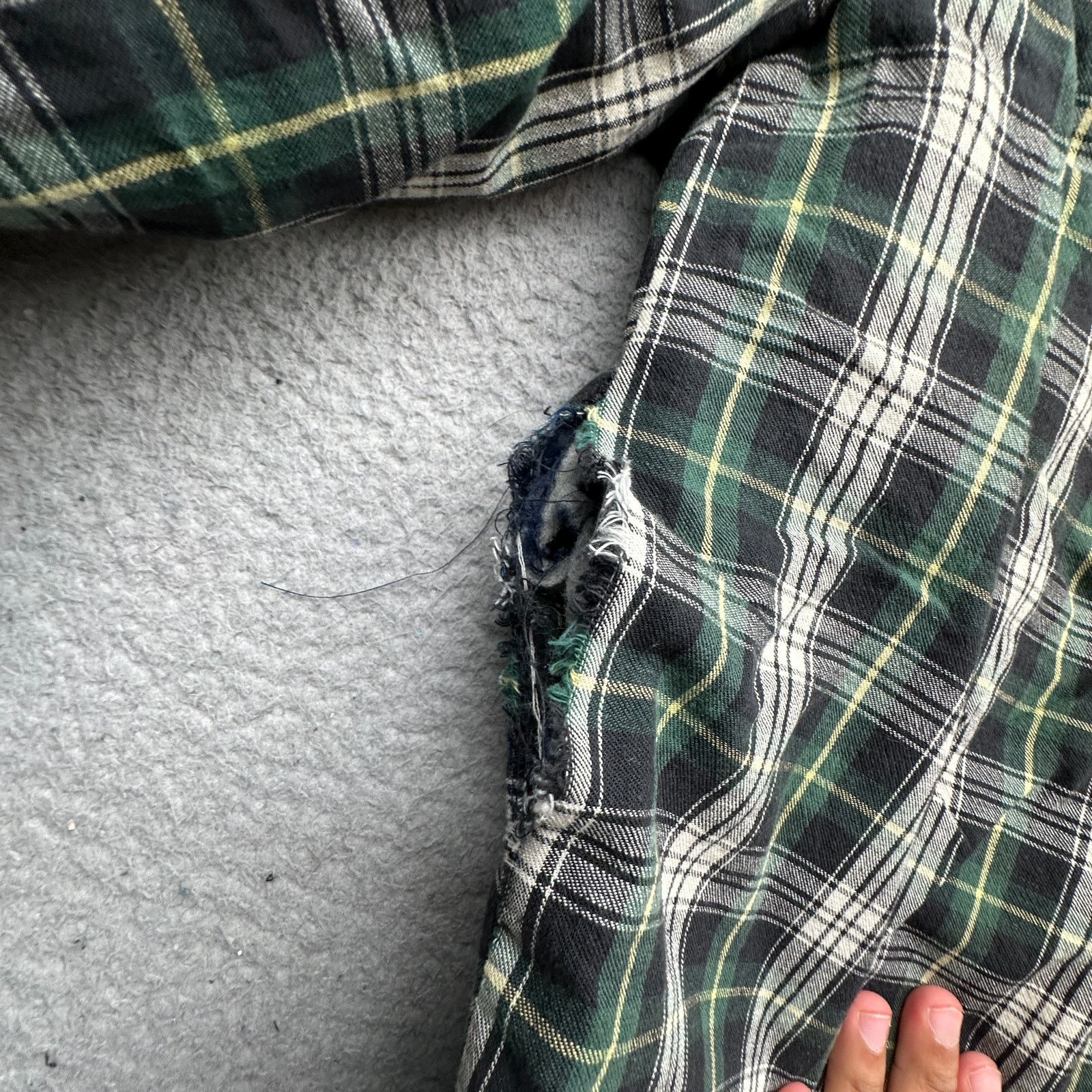 Other VTG Shires Waxed Cotton Chore Work Coat Medium Plaid Lined Size US M / EU 48-50 / 2 - 8 Thumbnail