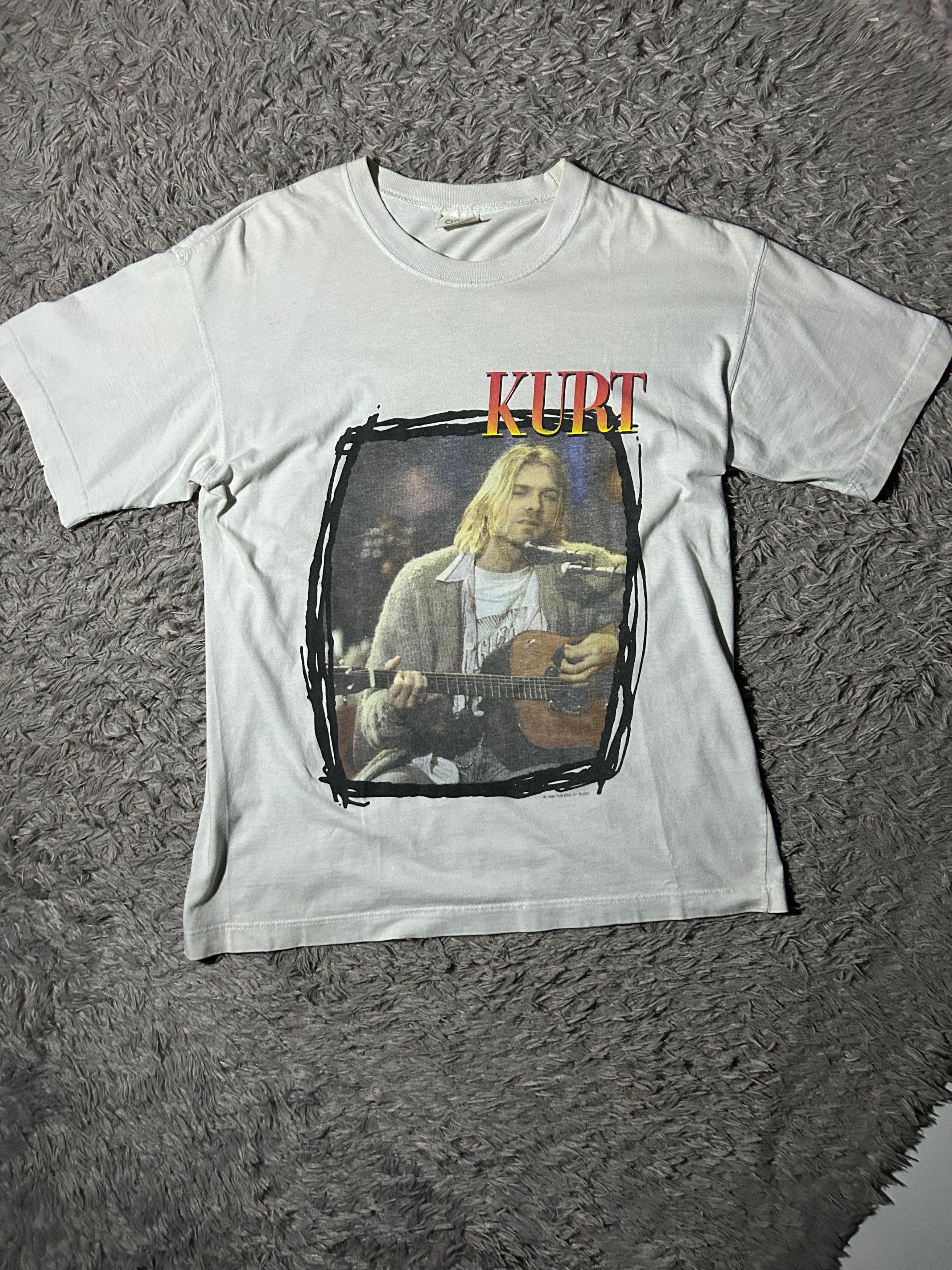 Nirvana Kurt Cobain Memorial 1995 Size US L / EU 52-54 / 3 - 1 Thumbnail