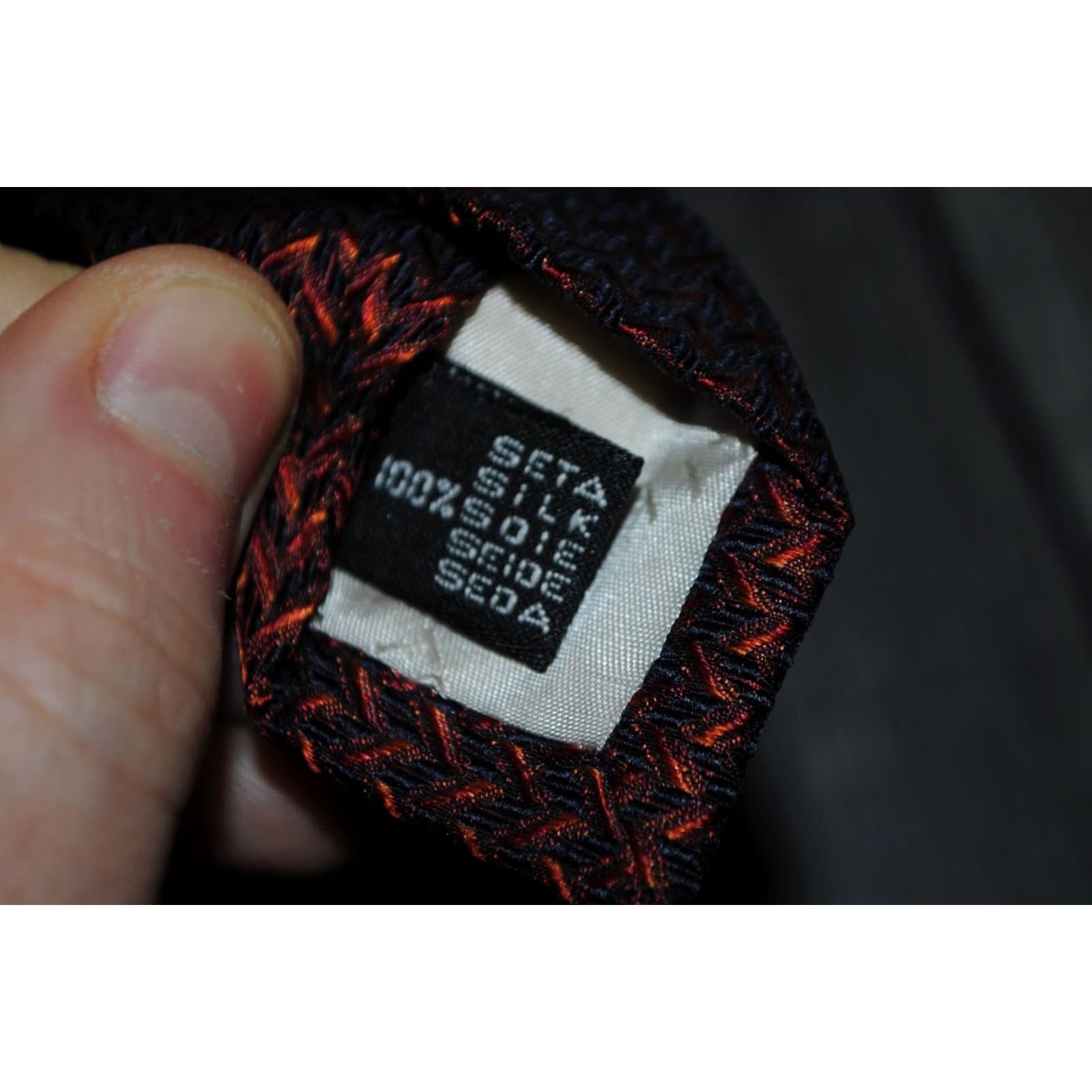 ELLIATT BRUNO PIATTELLI MEN'S 100% SILK NECKTIE GEOMETRIC COPPER COLOR DESIGNER COPPER OR BROWN? COLOR: Brown Size ONE SIZE - 5 Thumbnail