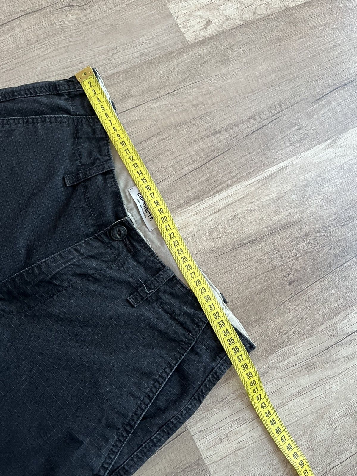Carhartt Wip Carhartt WIP W’ Cymbal Cargo Pants Ripstop Black – Size 26 Size 26" / US 2 / IT 38 - 13 Thumbnail