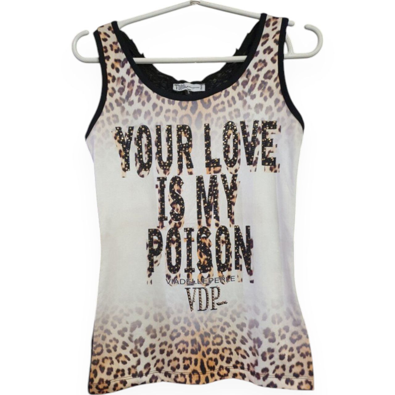 Other Leopard Tank top sz S excellent condition Size S / US 4 / IT 40 - 1 Thumbnail