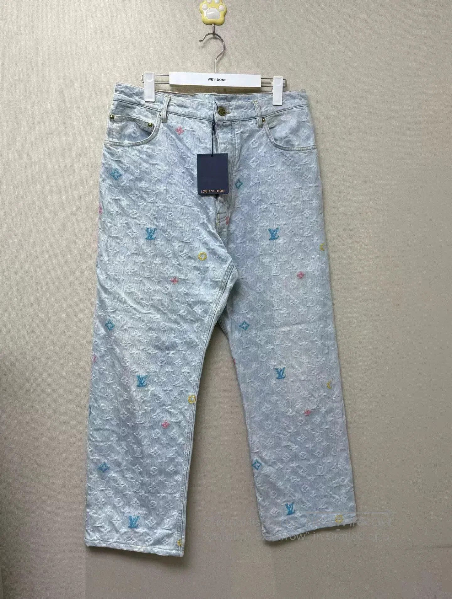 Louis Vuitton louis vuitton lv x tyler colorful jeans. Size US 32 / EU 48 - 1 Thumbnail