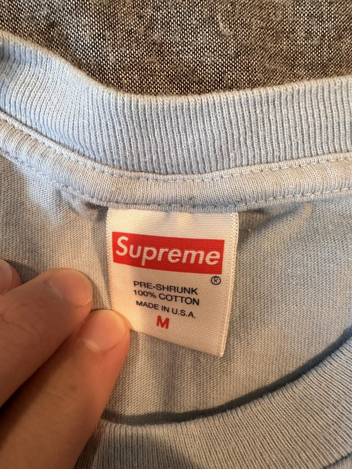 Supreme Supreme SS19 Hardgoods Tee Blue M Size US M / EU 48-50 / 2 - 4 Thumbnail