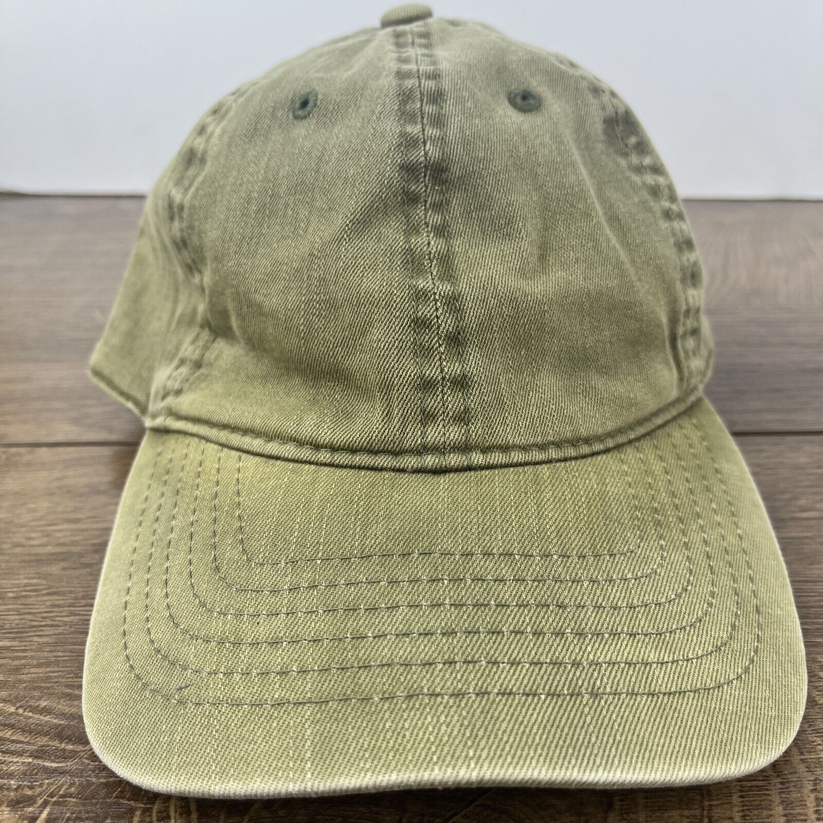 Other Plain Green Hat Cap Green Hat Adjustable Adult Size Green Ha Size ONE SIZE - 1 Thumbnail