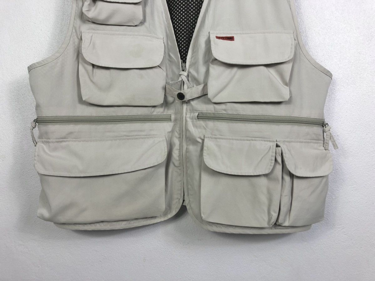 Other Vtg Lucky Strikes Utility Multipocket Outdoor Vest Jacket Size US XXL / EU 58 / 5 - 8 Thumbnail