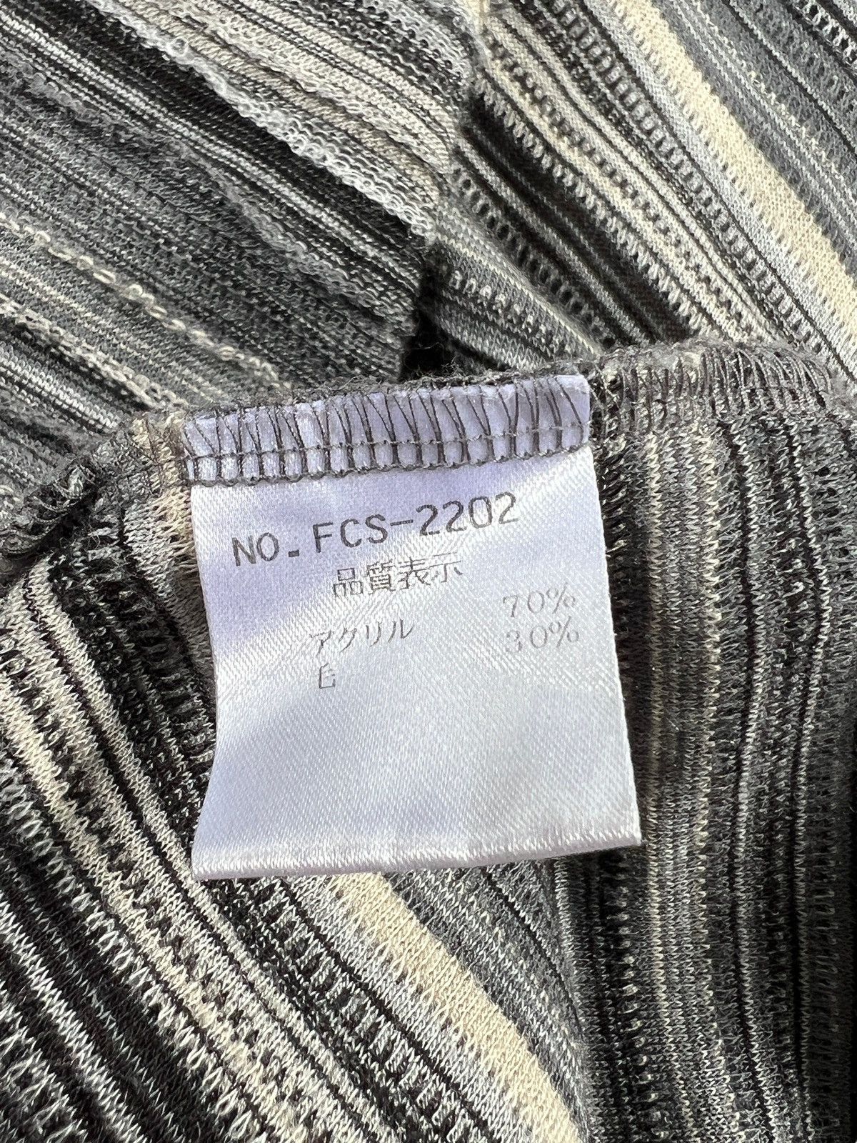 Tornado Mart Tornado Mart Layered Fabric Open Front Long Cardigan Size US S / EU 44-46 / 1 - 15 Thumbnail