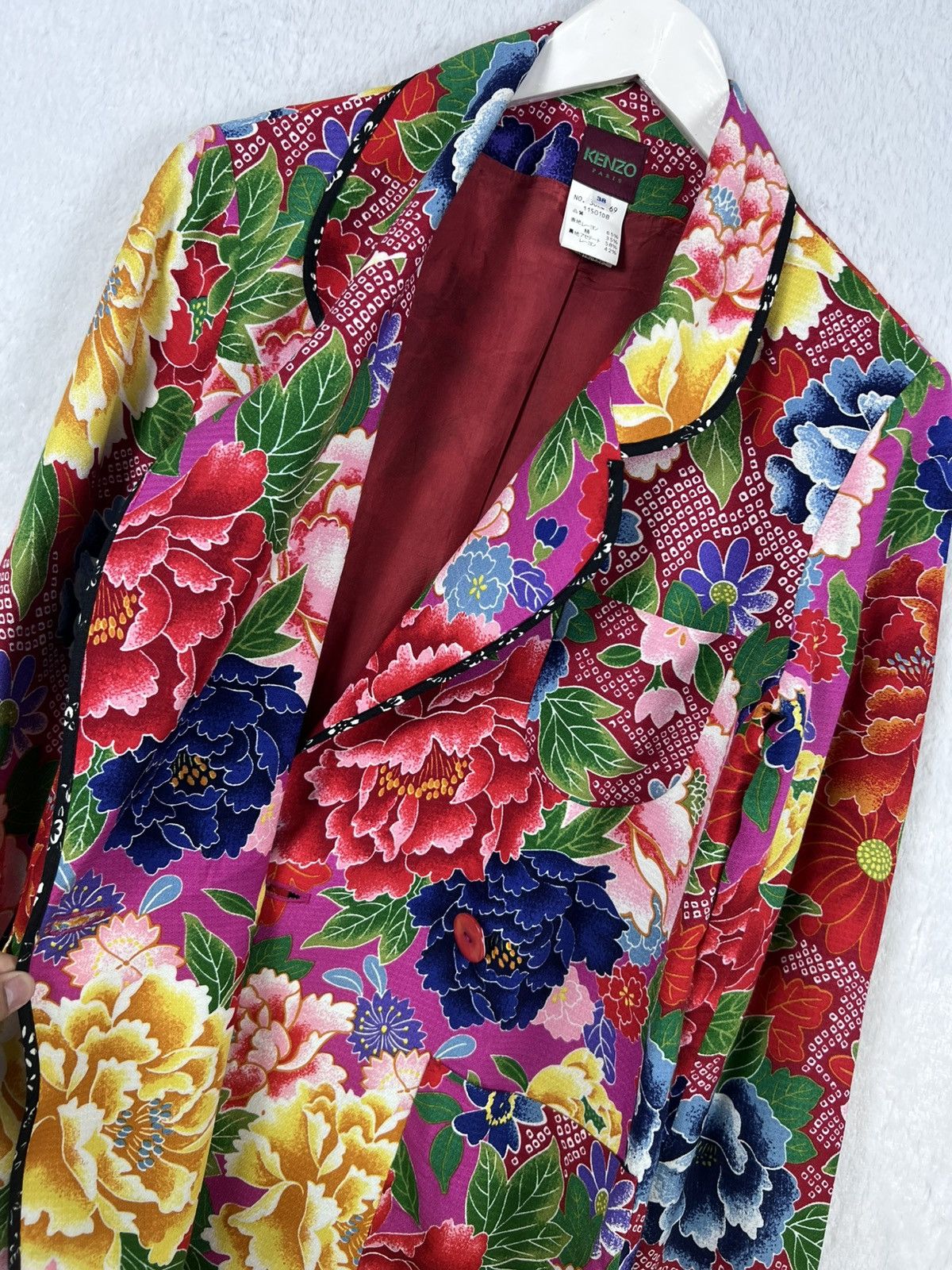 Kenzo Keno floral blazer size 38 (M) Size M / US 6-8 / IT 42-44 - 2 Thumbnail