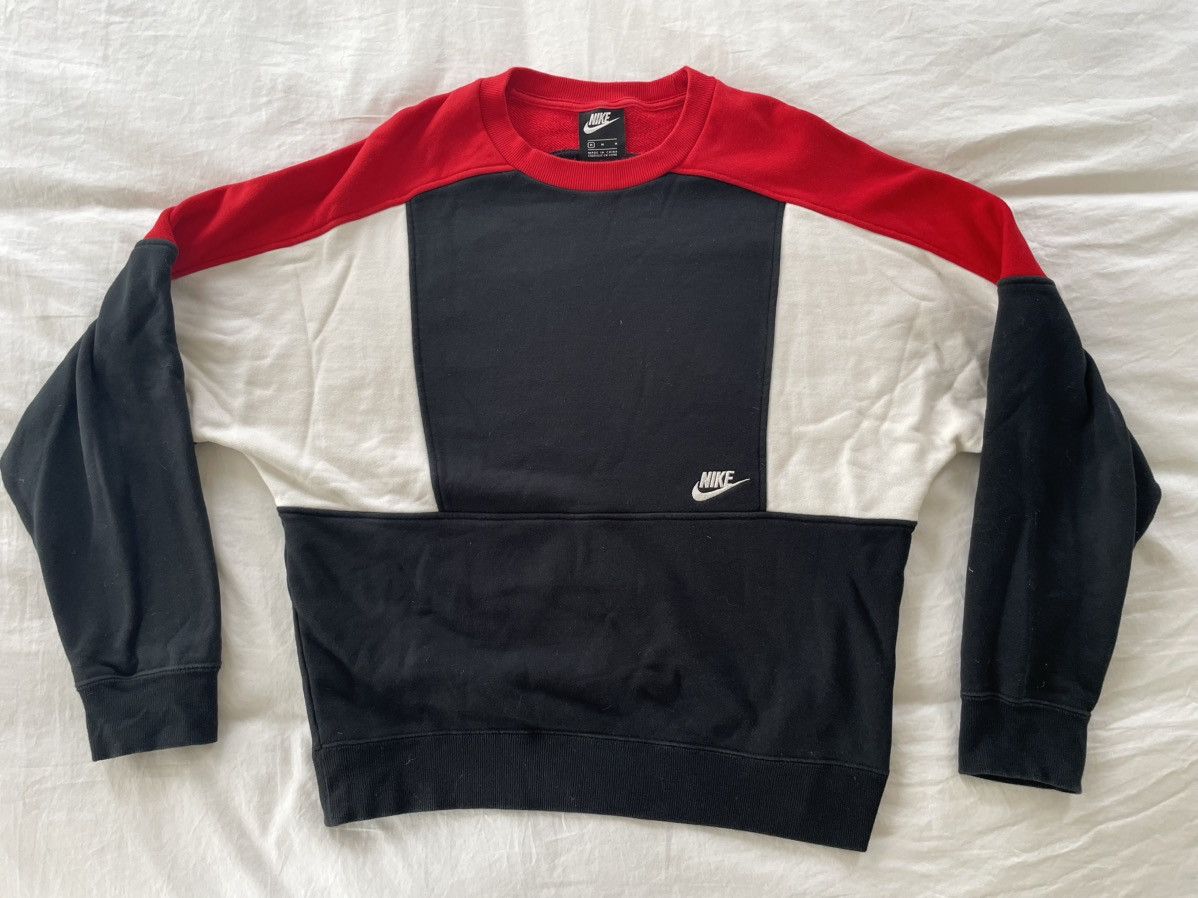 Nike Retro Nike Sportswear 1980’s Oversized Colorblock Sweatshirt Size US M / EU 48-50 / 2 - 1 Thumbnail