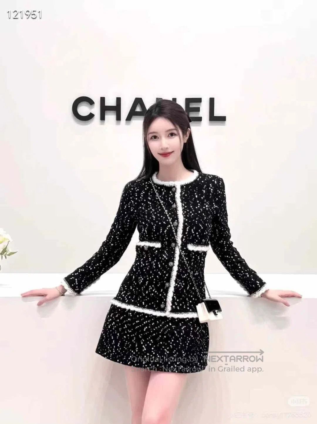 Chanel Chanel 23K Flower Sequin Half. Size XXS / US 00 / IT 34 - 9 Thumbnail