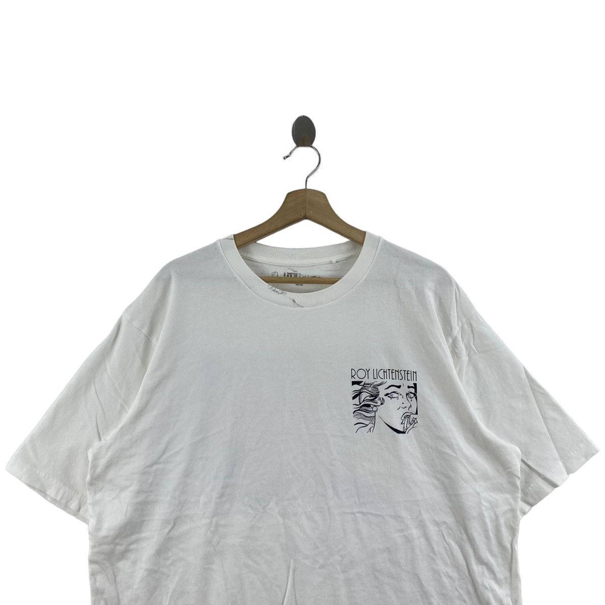 Uniqlo UT UNIQLO Roy Lichtenstein Pop Art Crying Girl Back Hit Size US XL / EU 56 / 4 - 4 Thumbnail