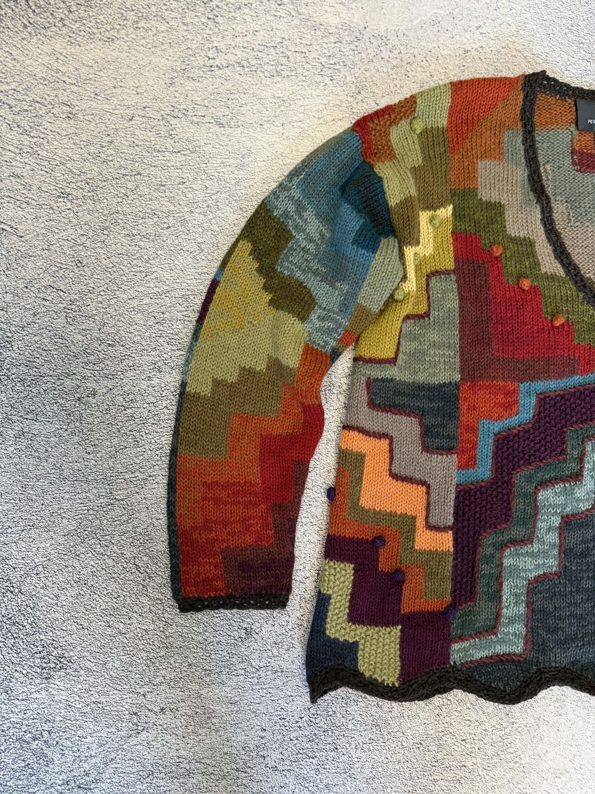 Other Peruvian Connection Alpaca Sweater Intarsia Knit Women M Size M / US 6-8 / IT 42-44 - 3 Thumbnail