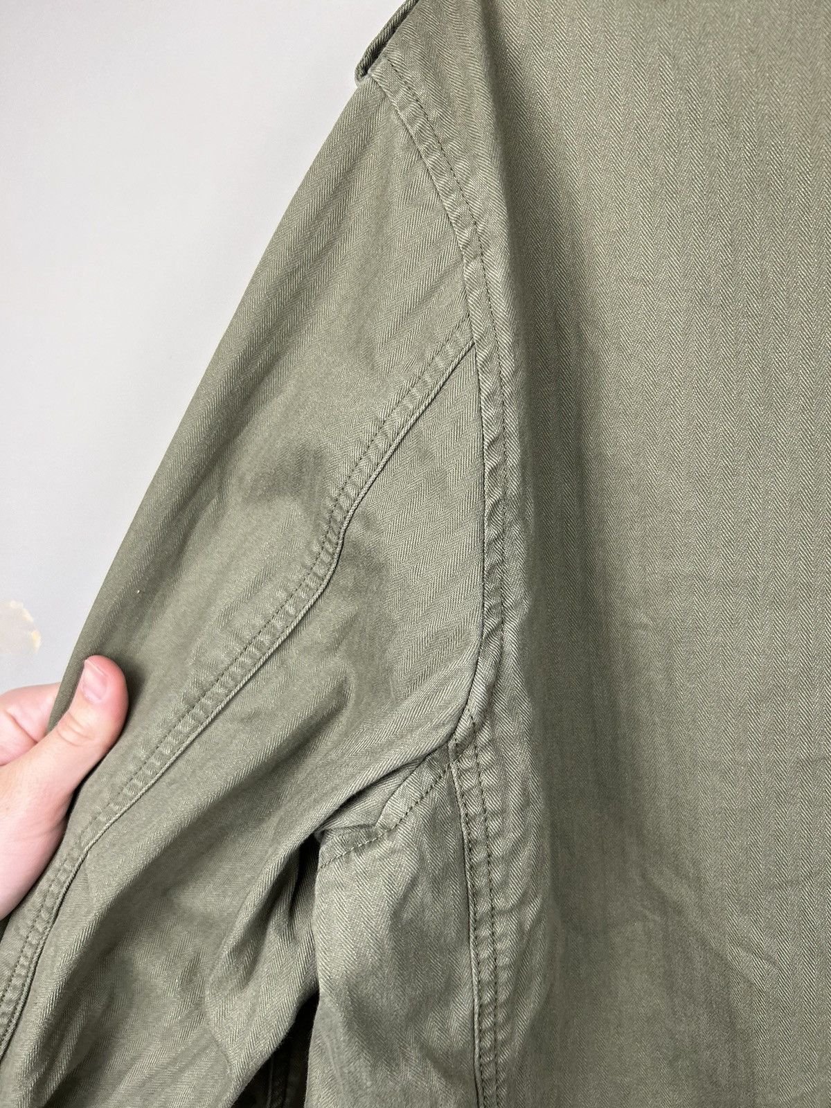 Polo Ralph Lauren Polo Ralph Lauren Green Military Army Herringbone USA Flag Size US L / EU 52-54 / 3 - 22 Thumbnail