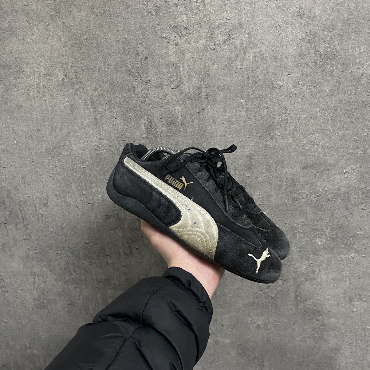 Puma Vintage Puma Speedcat Black Sneakers Y2K Archive Size US 7.5 / EU 40-41 - 2 Thumbnail