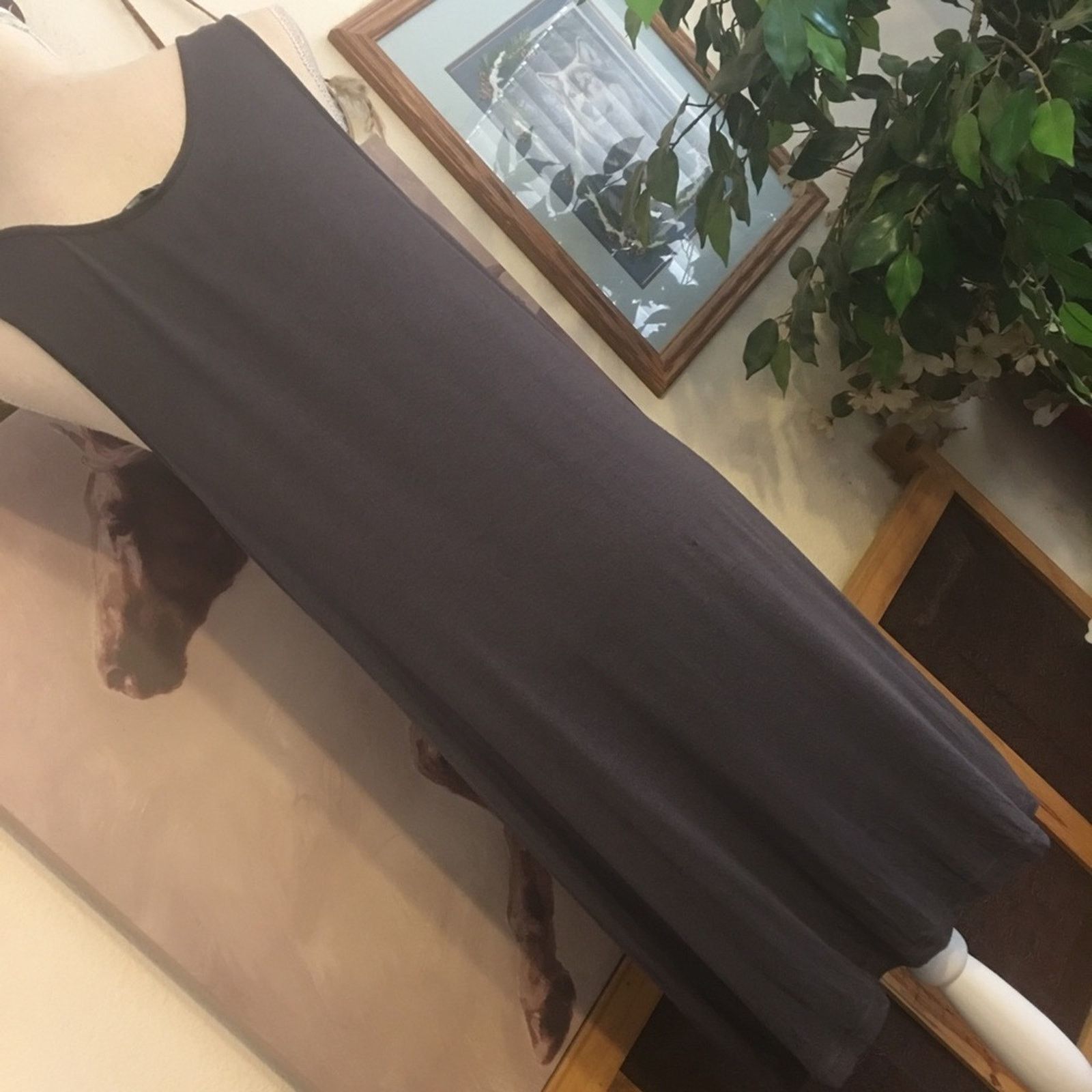 Other Genx dark gray tiered ruffle soft stretchy tunic Size XL / US 12-14 / IT 48-50 - 5 Thumbnail