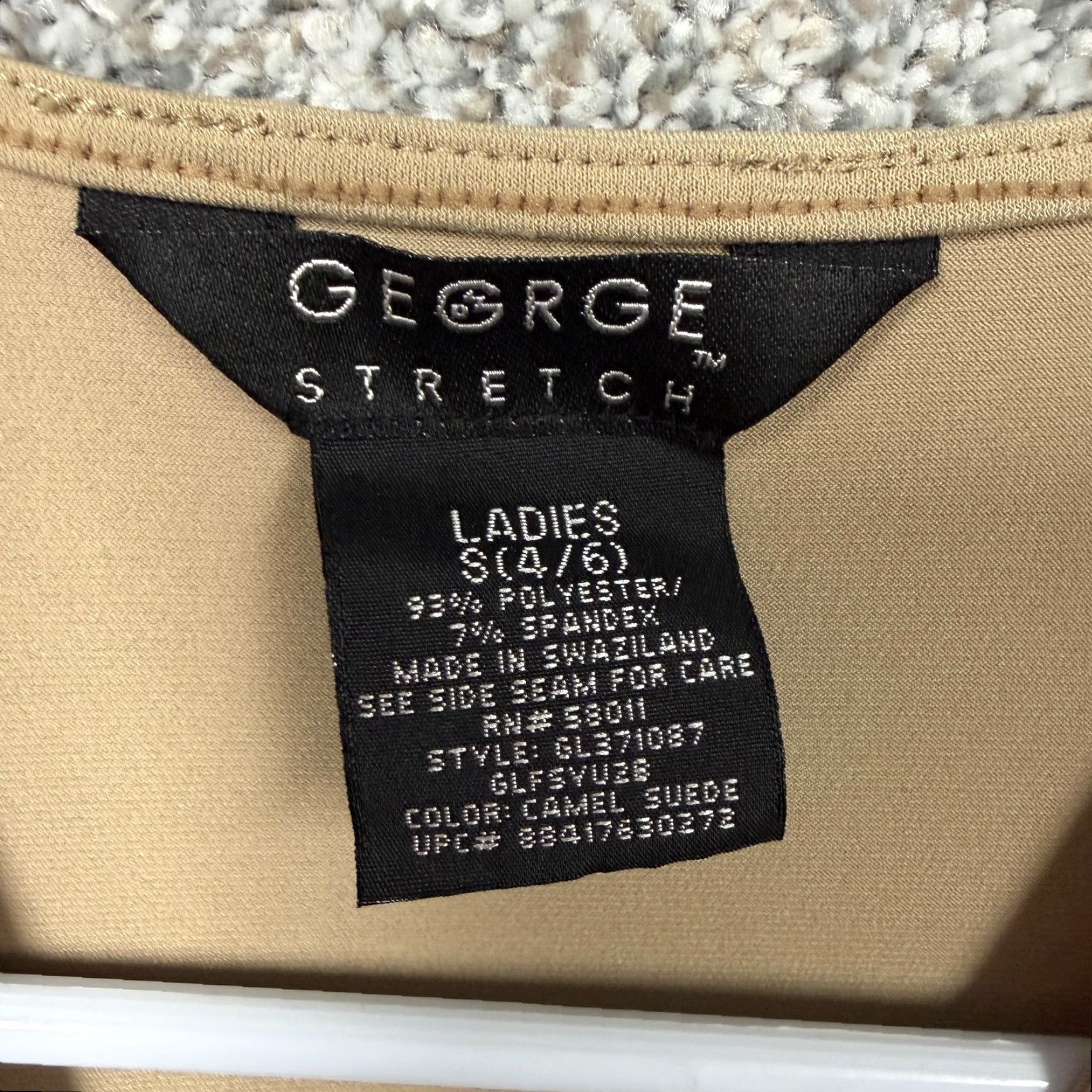 George George Top Sleeveless Wrap S Camel Layering Business Casual Minimalist Capsule Size S / US 4 / IT 40 - 4 Thumbnail