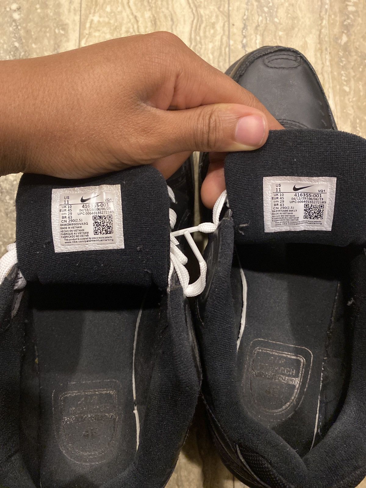 Nike BLACK NIKE MONARCH Size US 11 / EU 44 - 4 Thumbnail