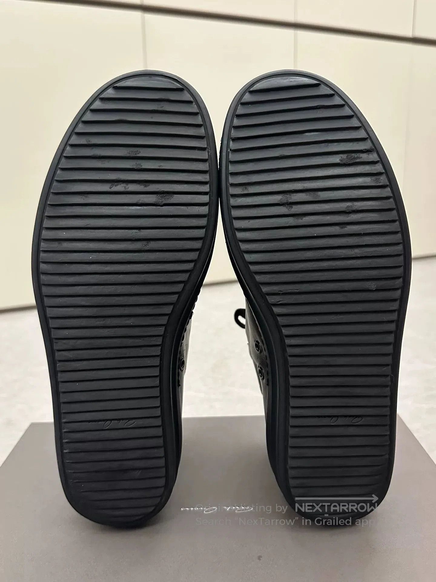 Rick Owens Rick Owens x Converse Black Leather Sneakers. Size US 9 / EU 42 - 9 Thumbnail