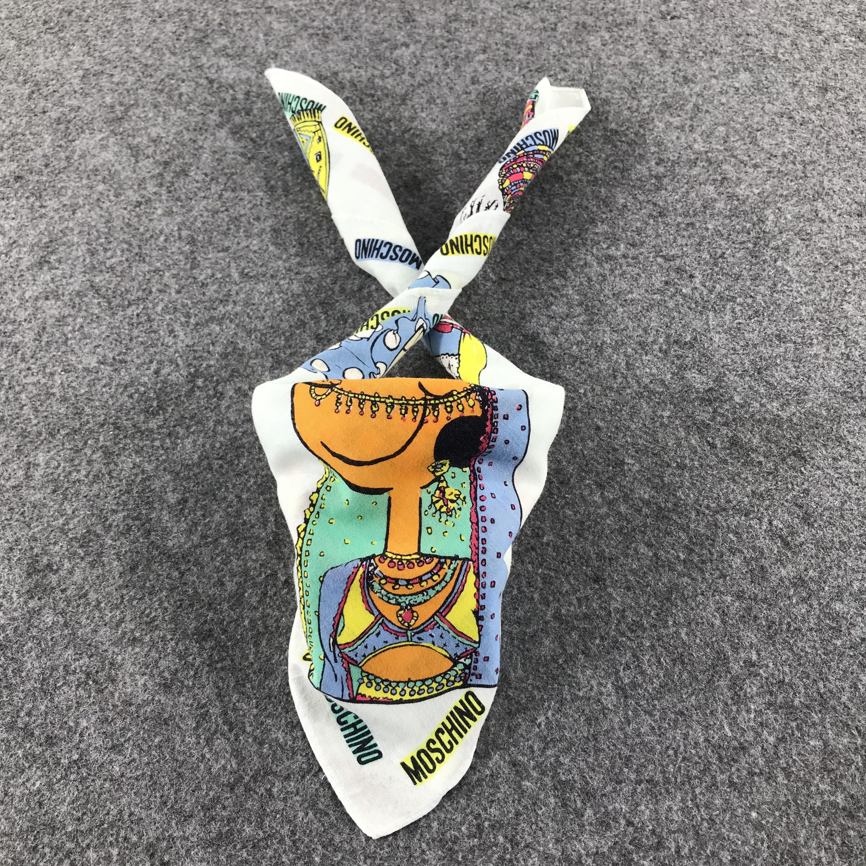 Moschino MOSCHINO Handkerchief Neckerchief Bandana H446 Size ONE SIZE - 2 Thumbnail